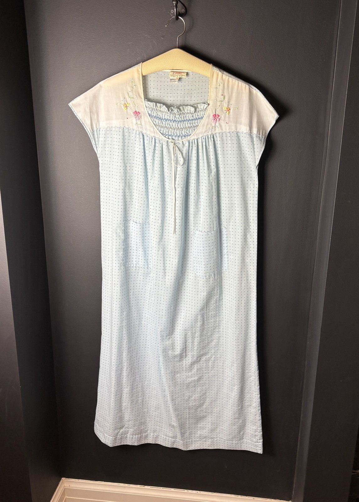 Vintage Vintage Nightgown Sleep Dress Slip Dress 1970s Sleeveless Size S / US 4 / IT 40 - 12 Thumbnail