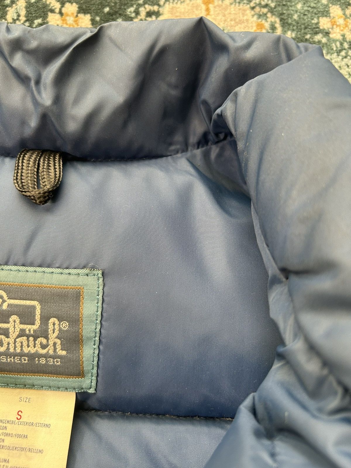 Woolrich Woolen Mills Woolrich Down Vest Navy USA Made Vintage 70s–80s S Rare Size US S / EU 44-46 / 1 - 6 Thumbnail