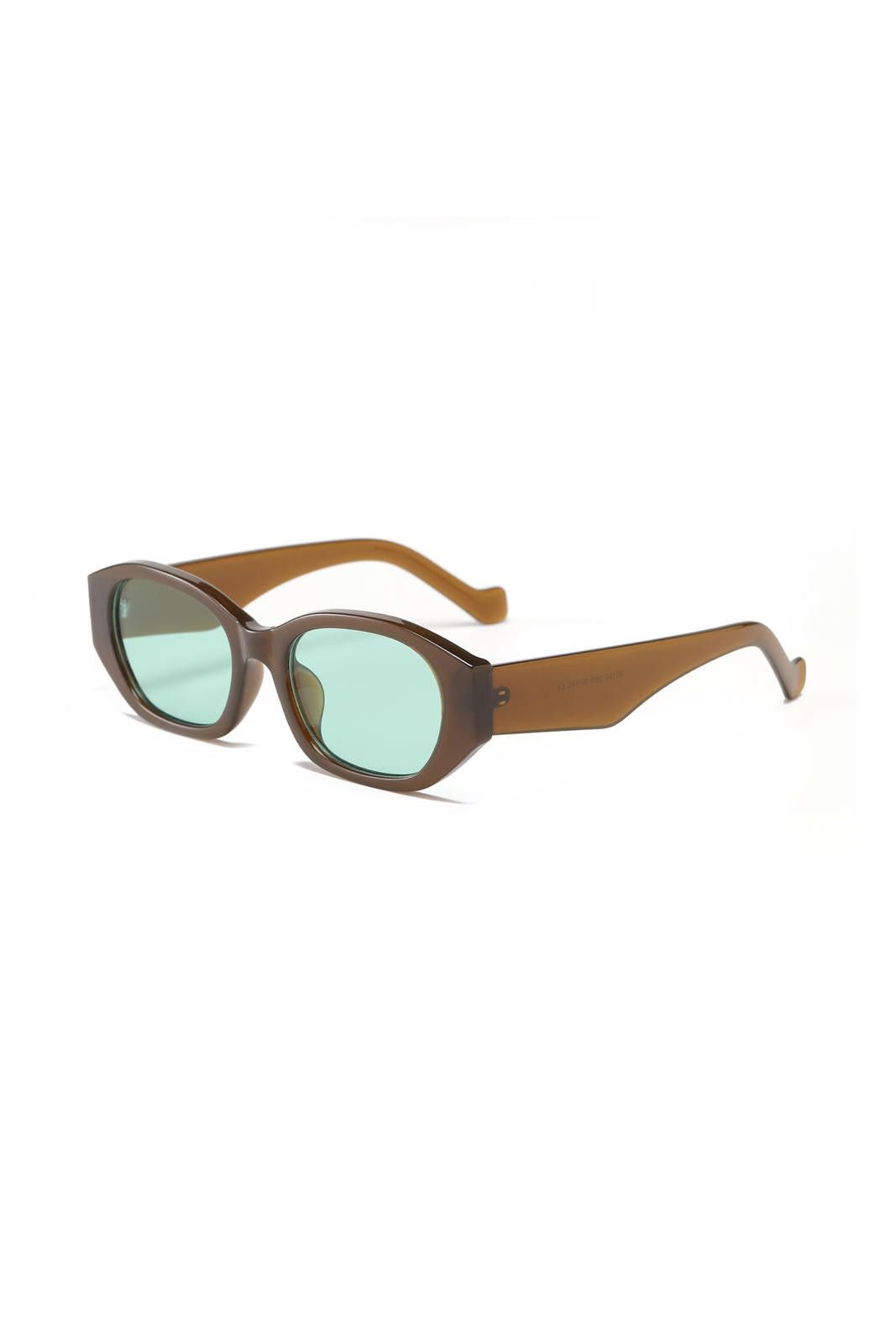Other Y2k Avant Garde Cat Eye Shape Brown Sunglasses Unisex OS Size ONE SIZE - 1 Thumbnail