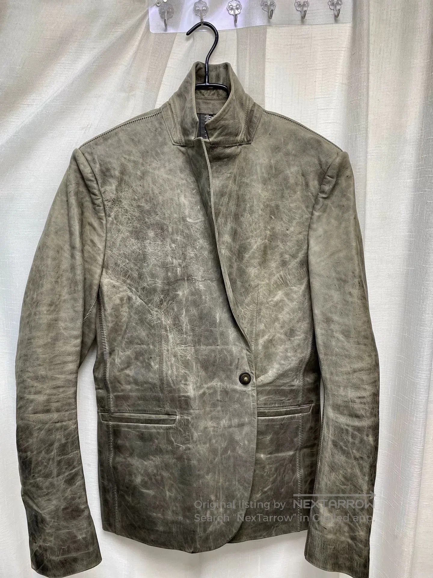 Isaac Sellam Experience Isaac Sellam Distressed Brass Buckle Blazer. Size US M / EU 48-50 / 2 - 1 Thumbnail