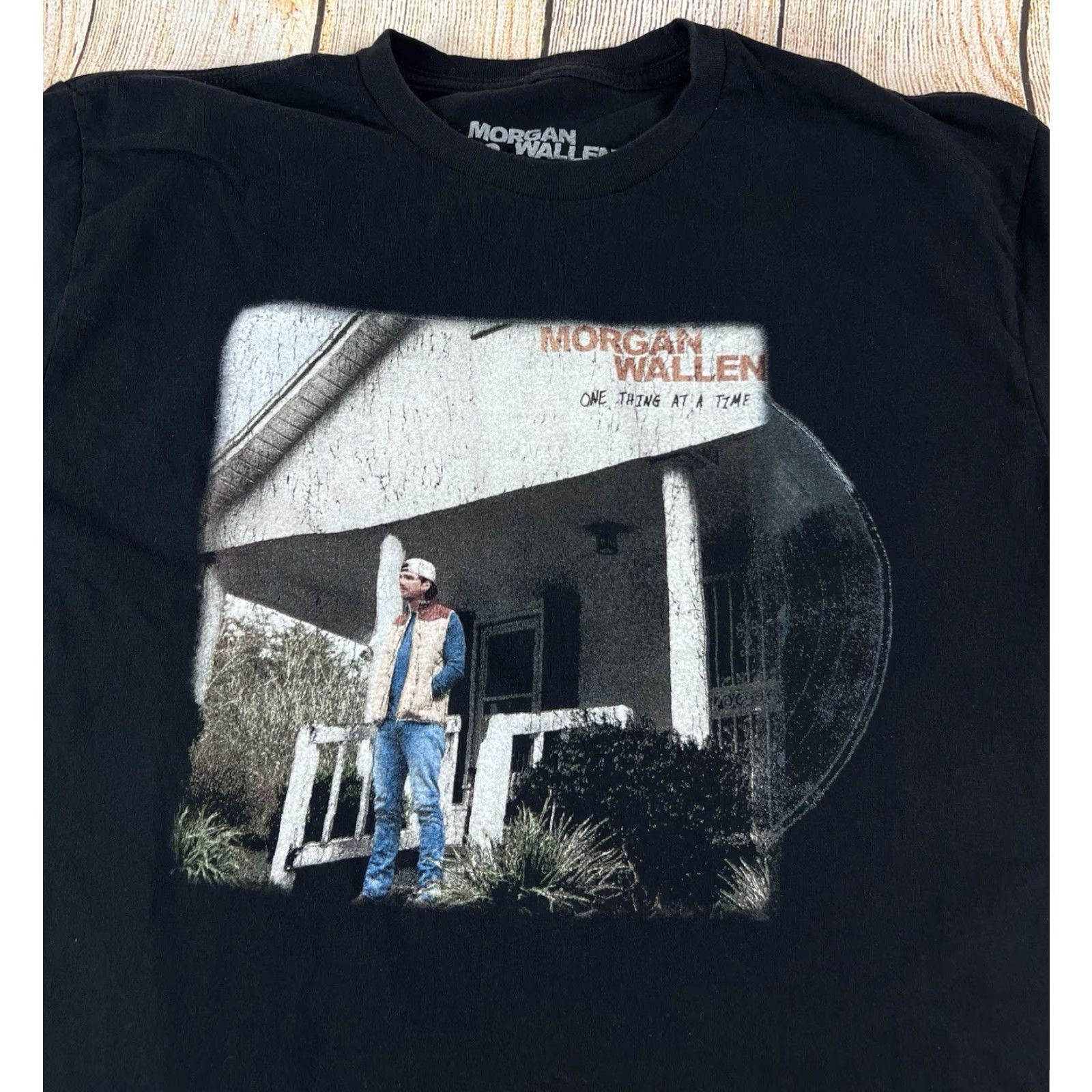 Vintage Morgan Wallen One Thing At A Time Tour T Shirt L Unisex Adults Short Sleeve Black Music Size L Size US L / EU 52-54 / 3 - 6 Thumbnail