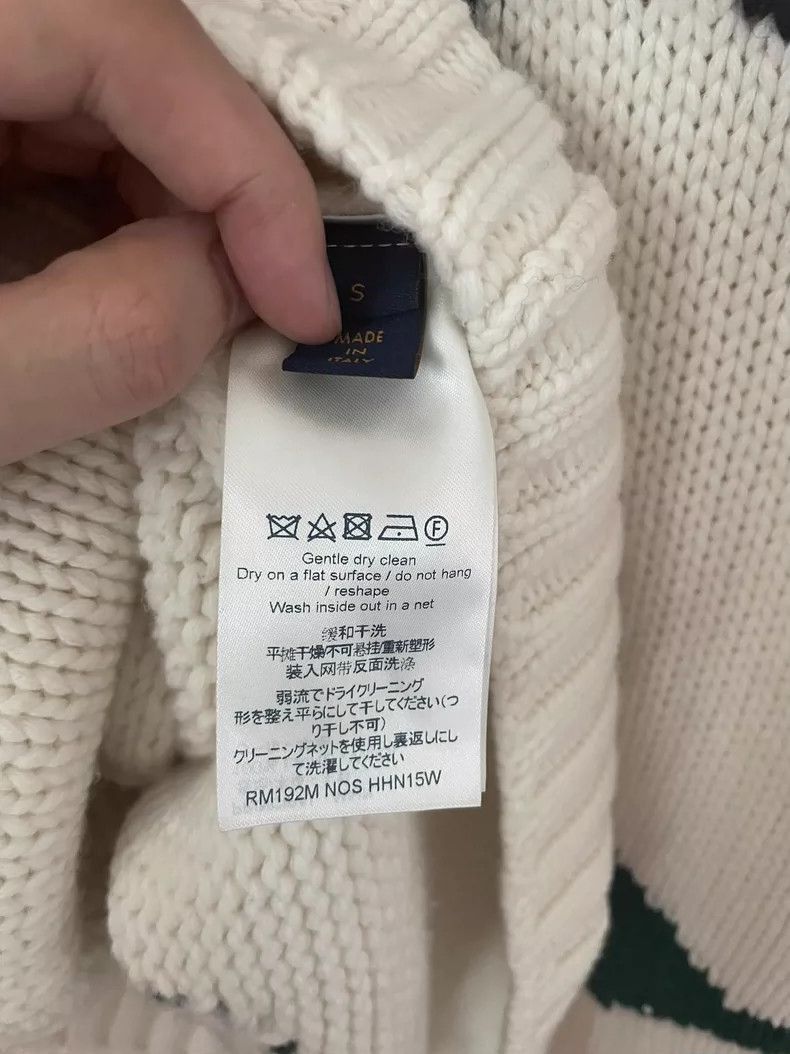 Louis Vuitton Louis Vuitton Letter Logo Knit Cardigan -2505 Size US S / EU 44-46 / 1 - 4 Thumbnail
