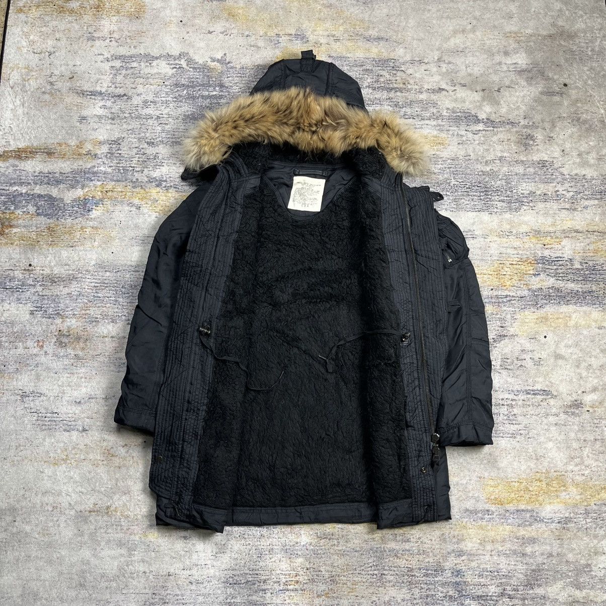 GOA GOA military n3-b raccoon fur parka jacket vkei style Size US M / EU 48-50 / 2 - 12 Thumbnail