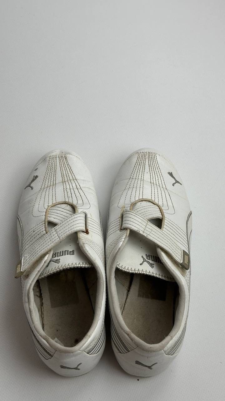 Puma Vintage Y2K White Racing Sneakers Size US 8.5 / EU 41-42 - 7 Thumbnail
