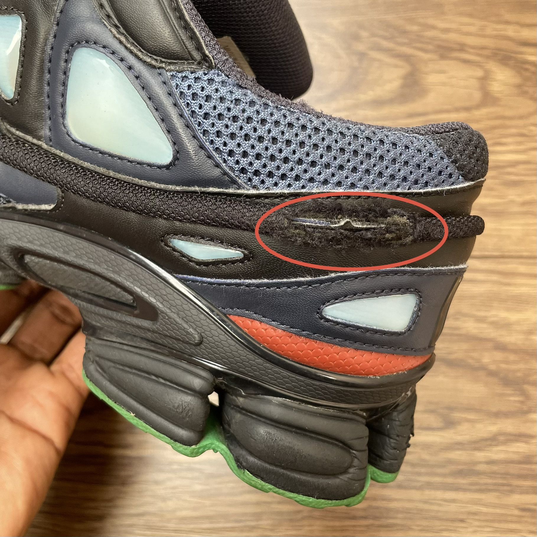 Adidas × Raf Simons Adidas x Raf Simons Ozweego 2 'Night Marine' Size US 9.5 / EU 42-43 - 20 Thumbnail