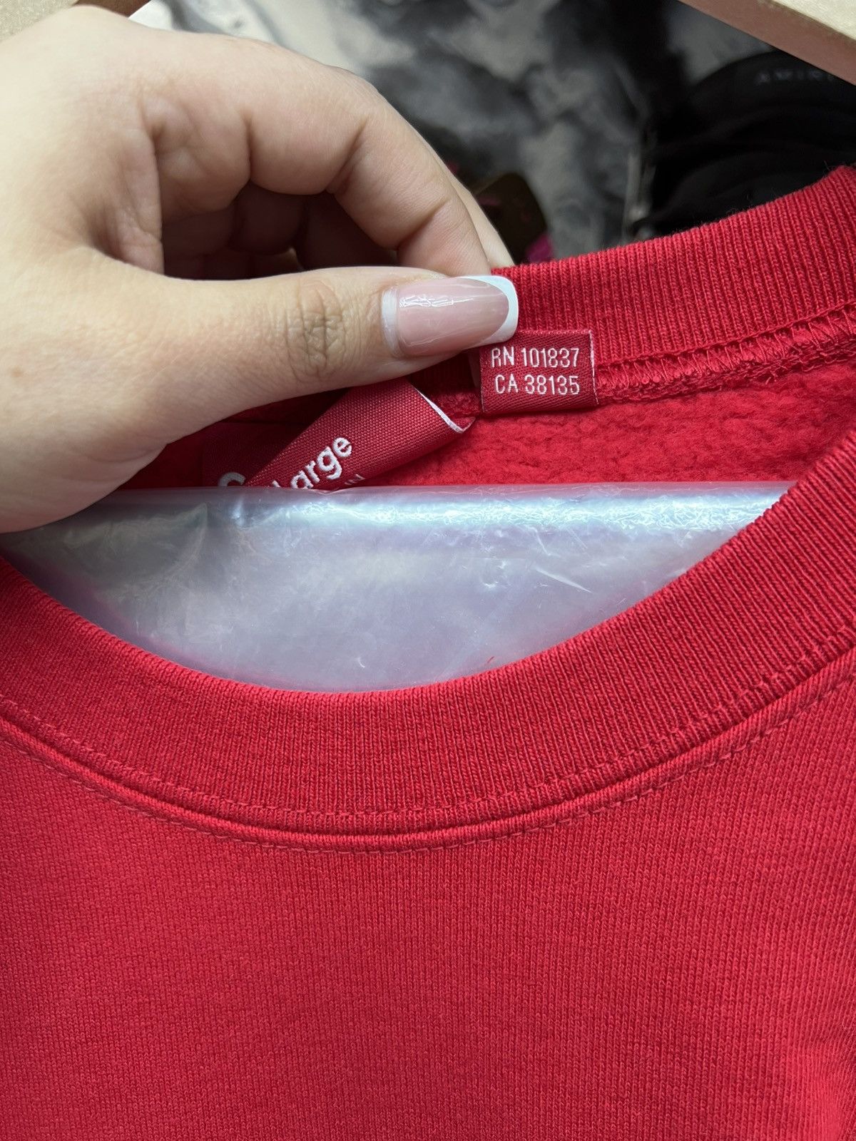 Supreme Supreme Shattered Logo Crewneck Size US XL / EU 56 / 4 - 10 Thumbnail