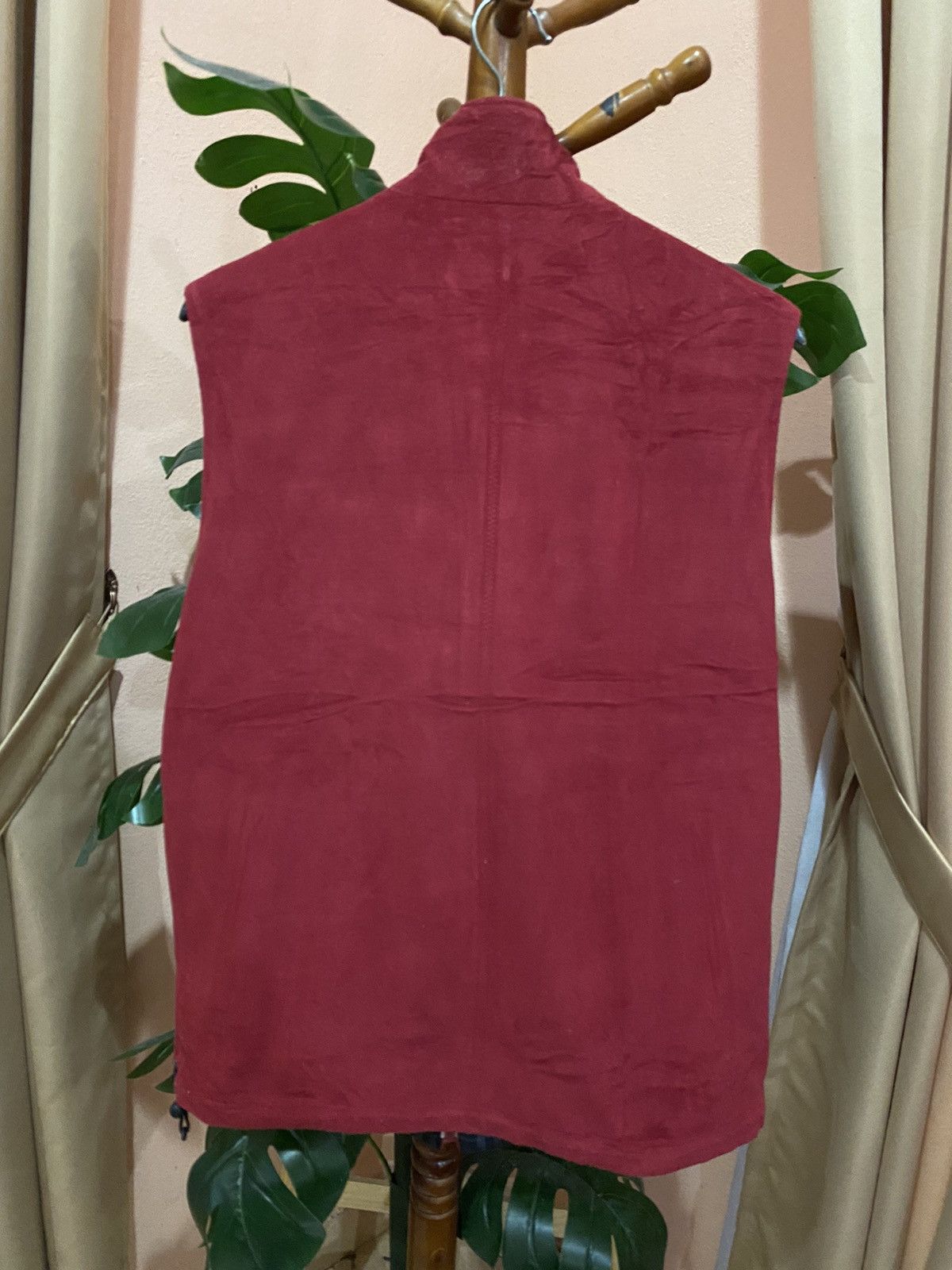 Burberry Burberry Golf Red Suede Vest Vintage Men’s Luxury Sportswear Size US M / EU 48-50 / 2 - 4 Thumbnail