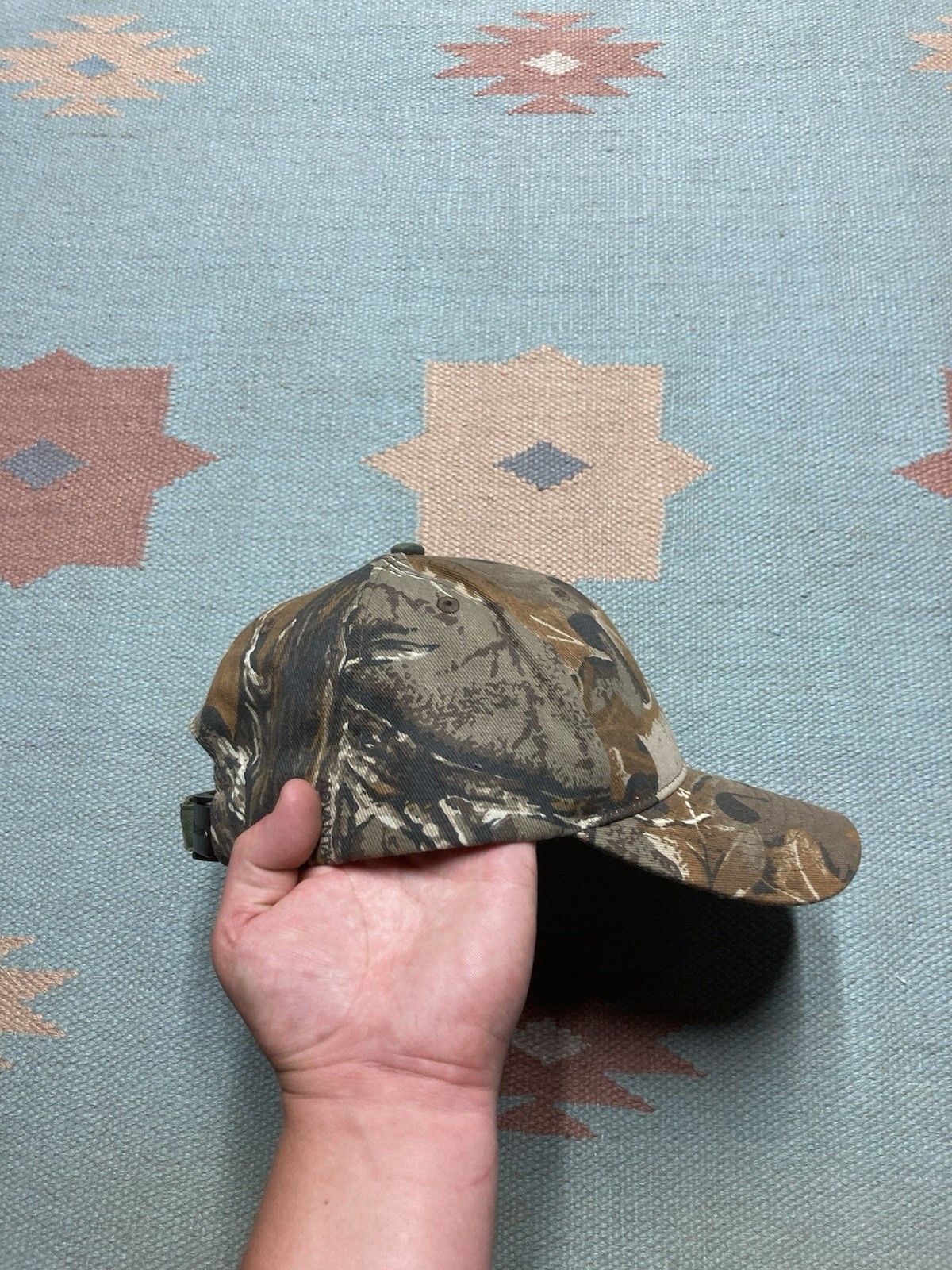 Vintage Vtg strapback hat camo realtree advantage NWOT camouflage Size ONE SIZE - 8 Thumbnail