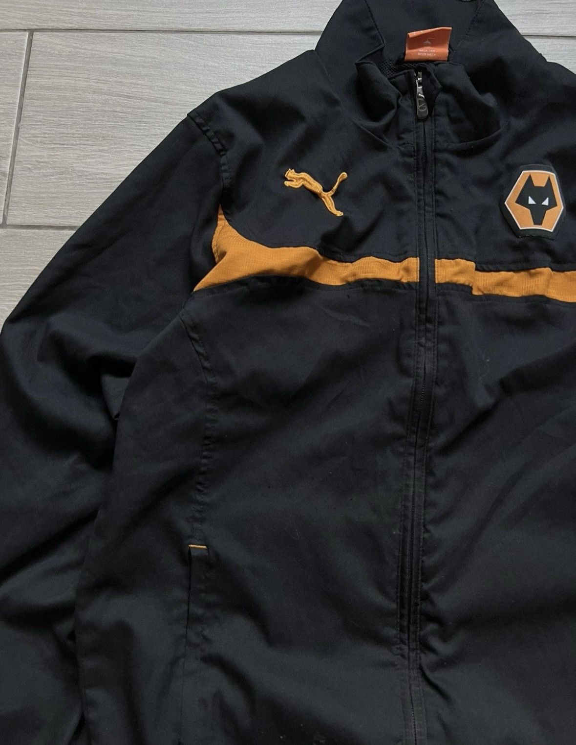 Puma Wolverhampton Wanderers puma vintage jacket soccer football Size US S / EU 44-46 / 1 - 4 Thumbnail