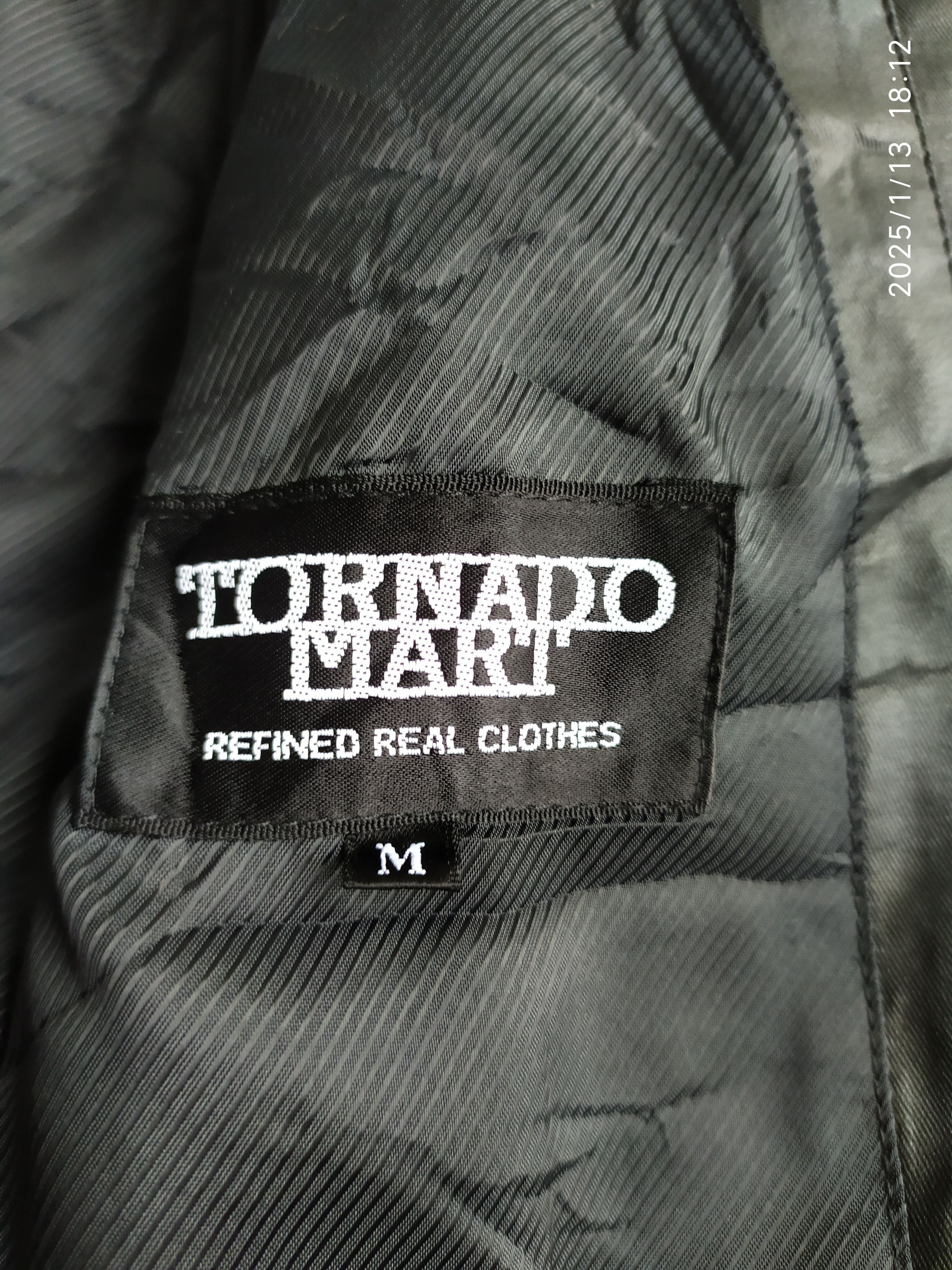 Japanese Brand Tornado Mart Black Jacket Size US S / EU 44-46 / 1 - 6 Thumbnail