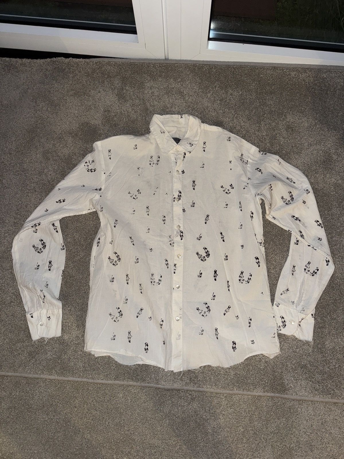 Elena Dawson Print light cotton shirt Size US M / EU 48-50 / 2 - 1 Thumbnail