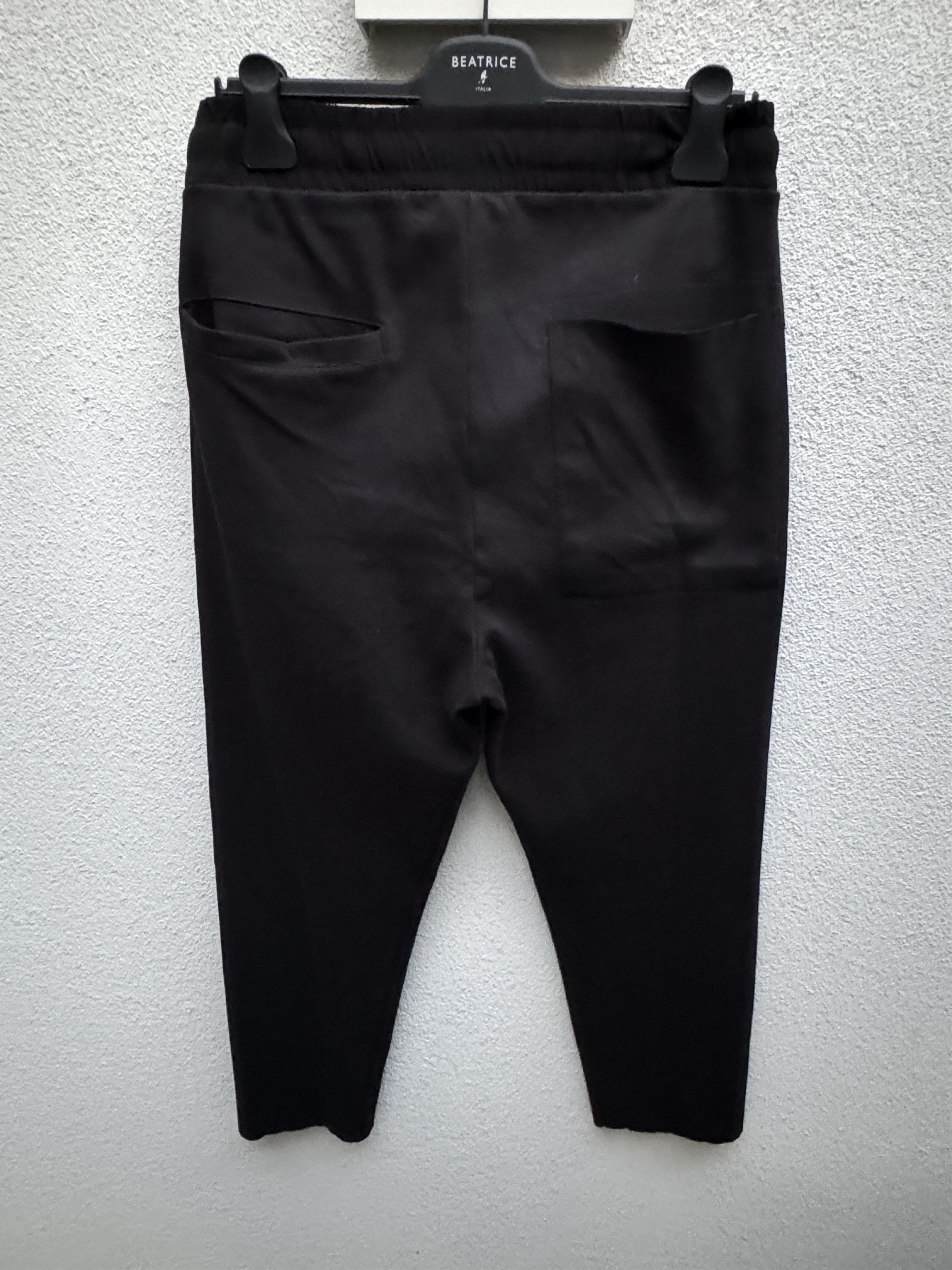 Thom Krom Thom Krom Black Drop Crotch Pad Trousers S Size US 31 - 2 Thumbnail