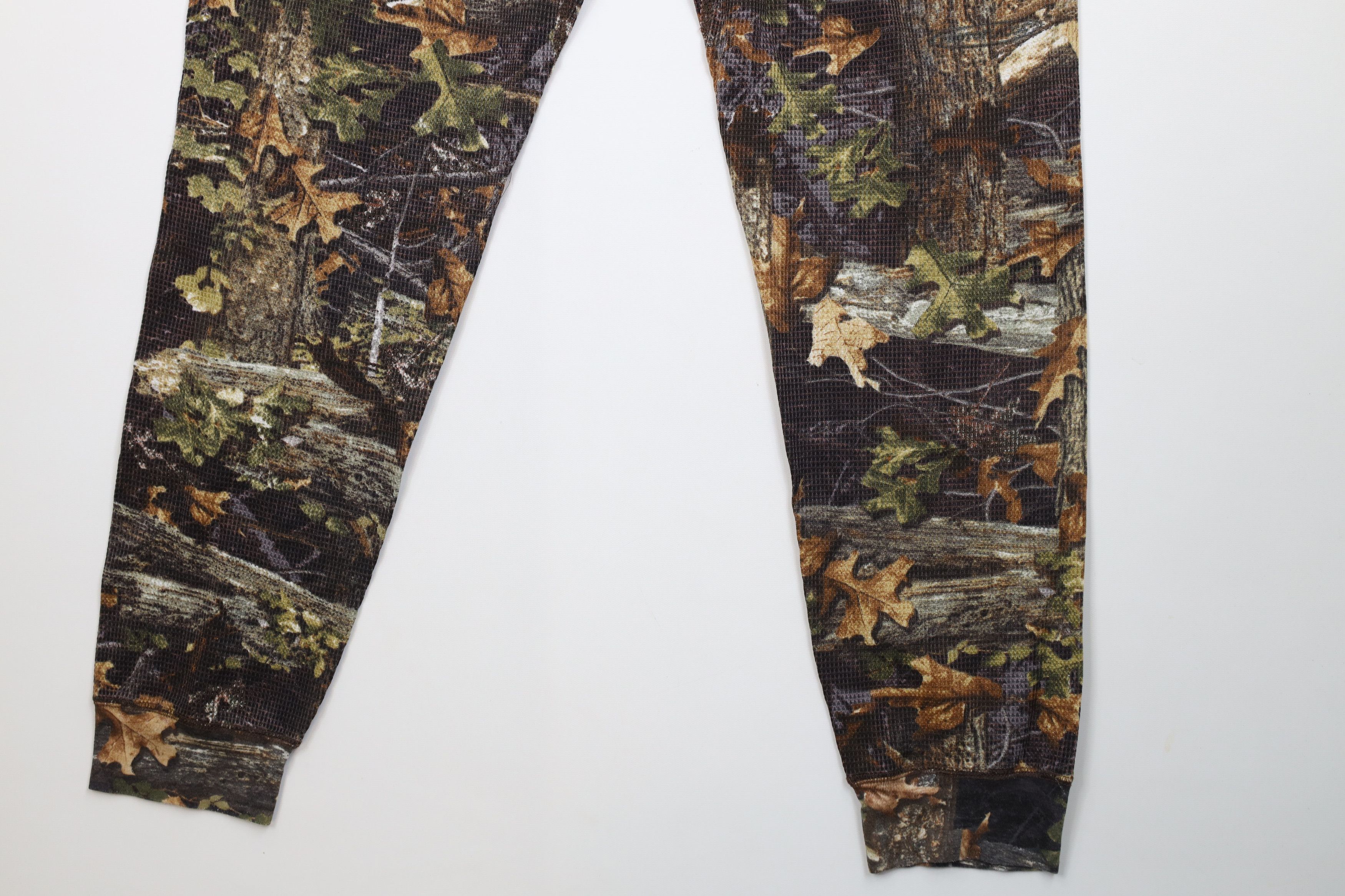 Vintage Vintage 90s Y2K Streetwear Camouflage Thermal Waffle Joggers Size US 38 / EU 54 - 10 Thumbnail