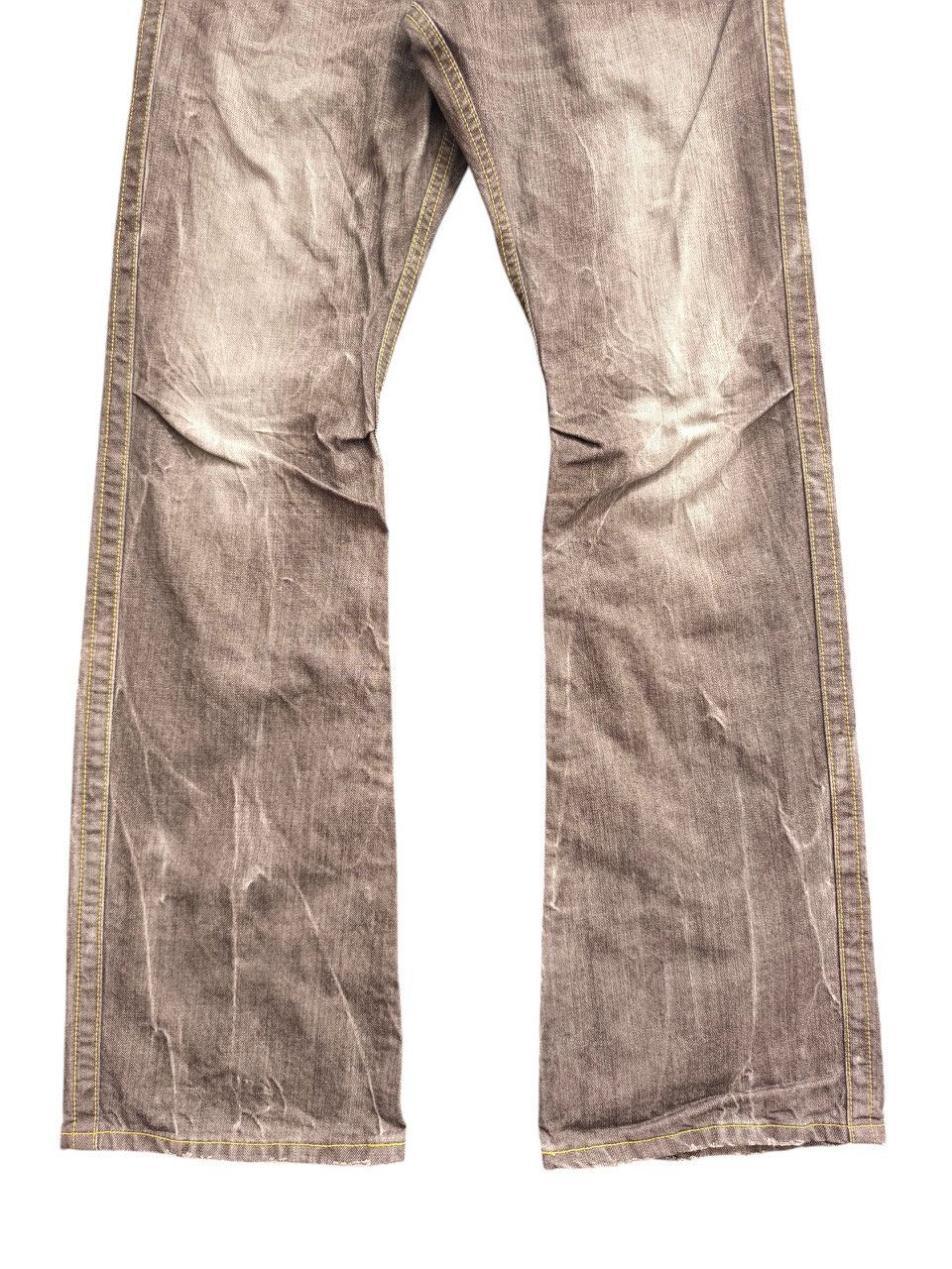 Japanese Brand Blueway Flared Denim Size US 32 / EU 48 - 4 Thumbnail