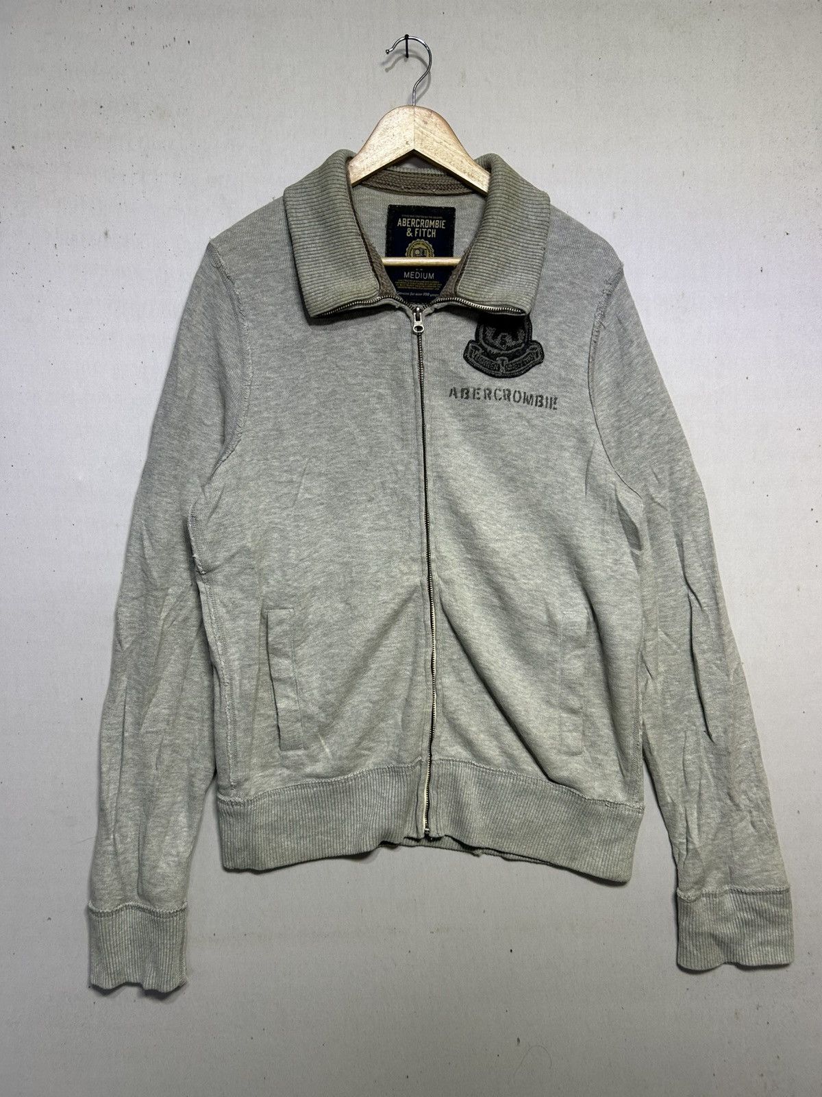 Abercrombie & Fitch × Vintage Vintage Abercrombie & Fitch embroidery logo sweater Size US M / EU 48-50 / 2 - 1 Thumbnail