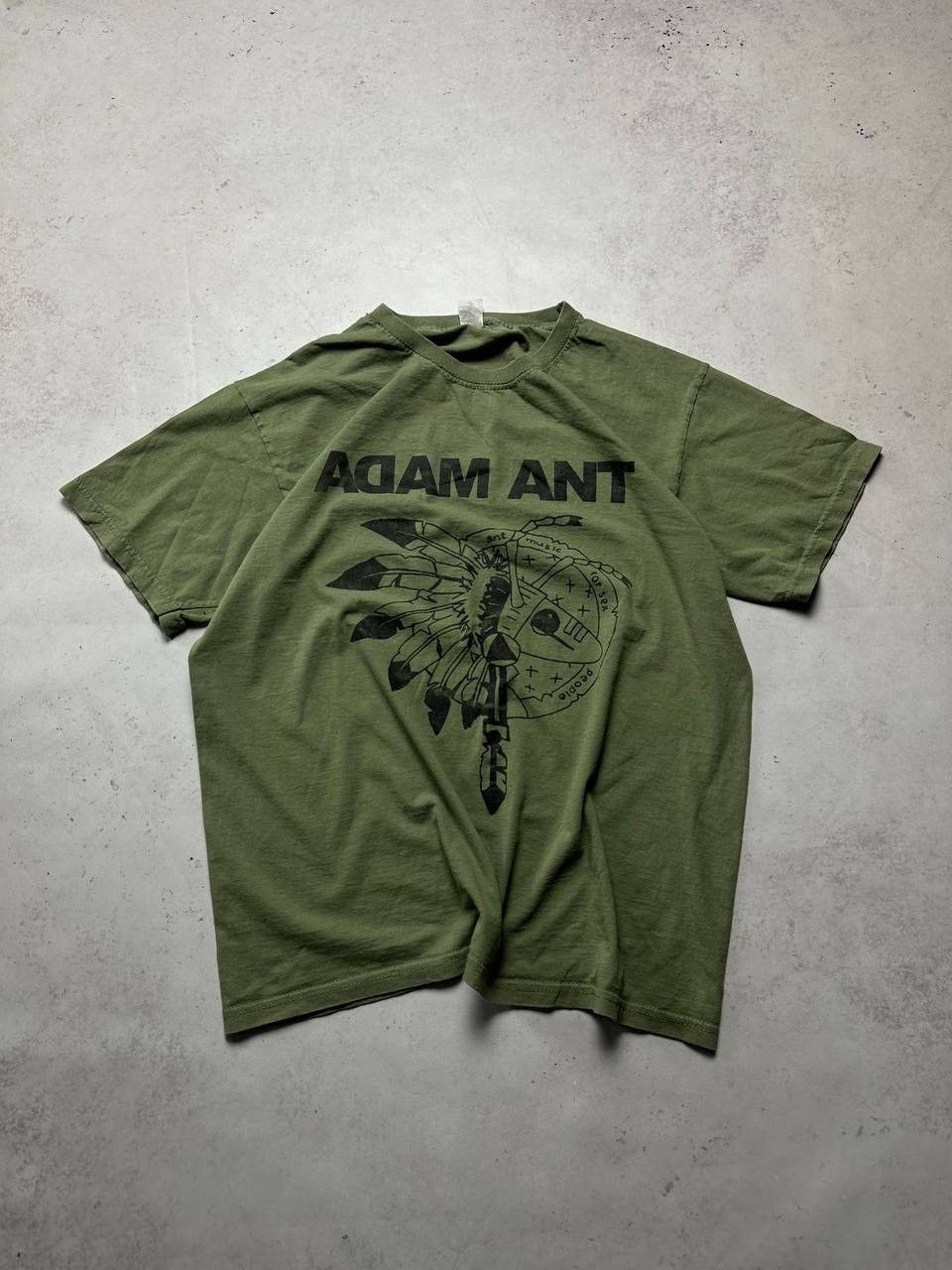 Band Tees × Vintage Vintage Adam Ant Promo Boxy T-shirt L Size US L / EU 52-54 / 3 - 2 Thumbnail