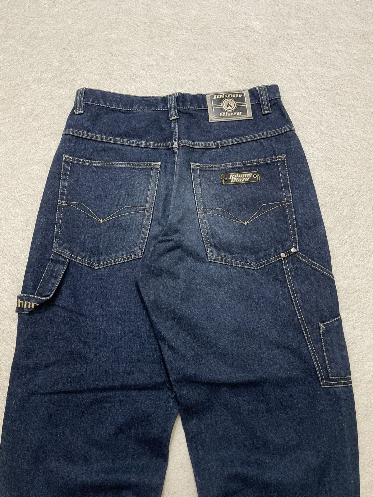 Kapital 2000s Japan Carpenter Baggy Jeans Number Nine JNCO Ifsix LGB Size US 32 / EU 48 - 7 Thumbnail