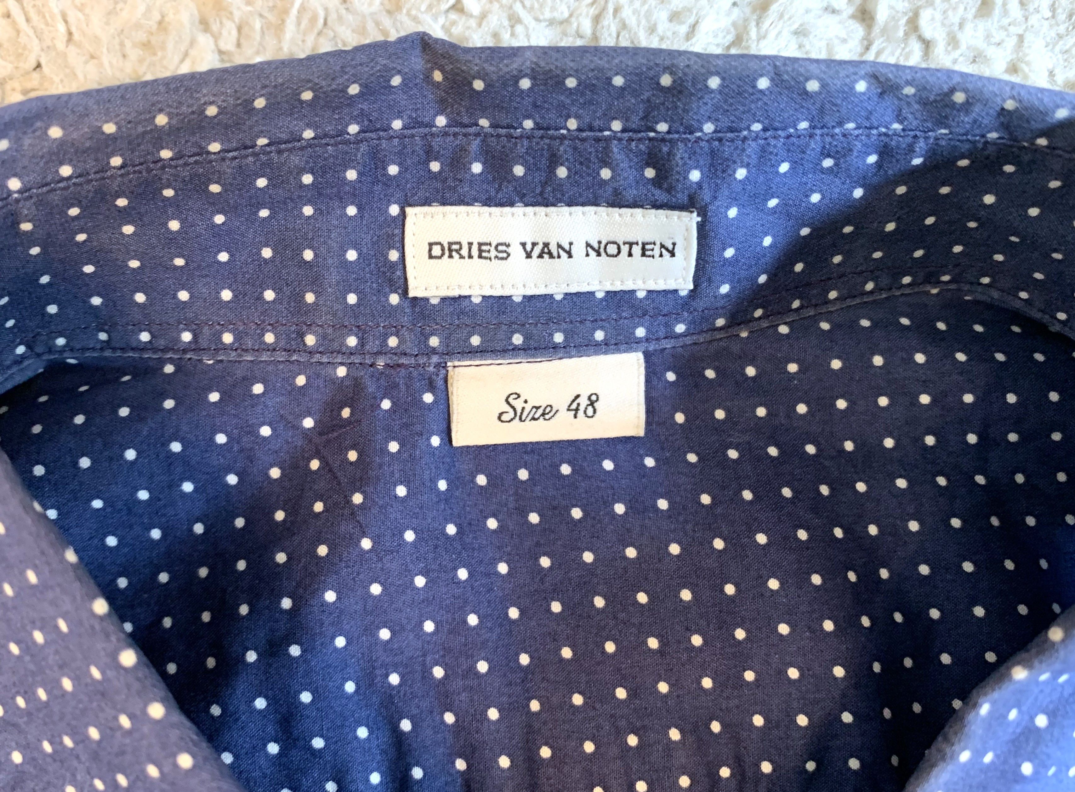 Dries Van Noten Dries Van Noten tailored shirt, made in Italy, size 48 Size US M / EU 48-50 / 2 - 3 Thumbnail