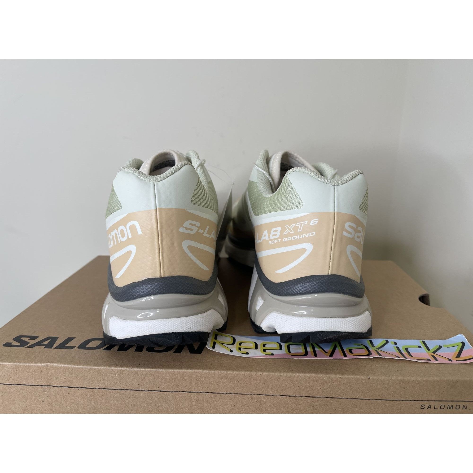 Salomon Salomon XT-6 Aloe Wash Hazelnut Mens 12.5us Size US 12.5 / EU 45-46 - 5 Thumbnail