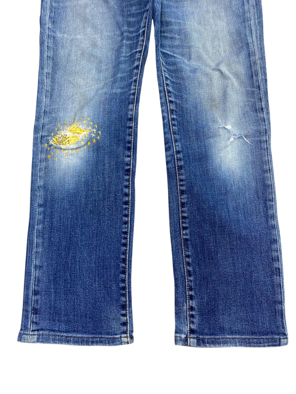 Levi's Levi’s 511 Whiskers Faded Wash Style Ripped Jeans Size US 30 / EU 46 - 9 Thumbnail