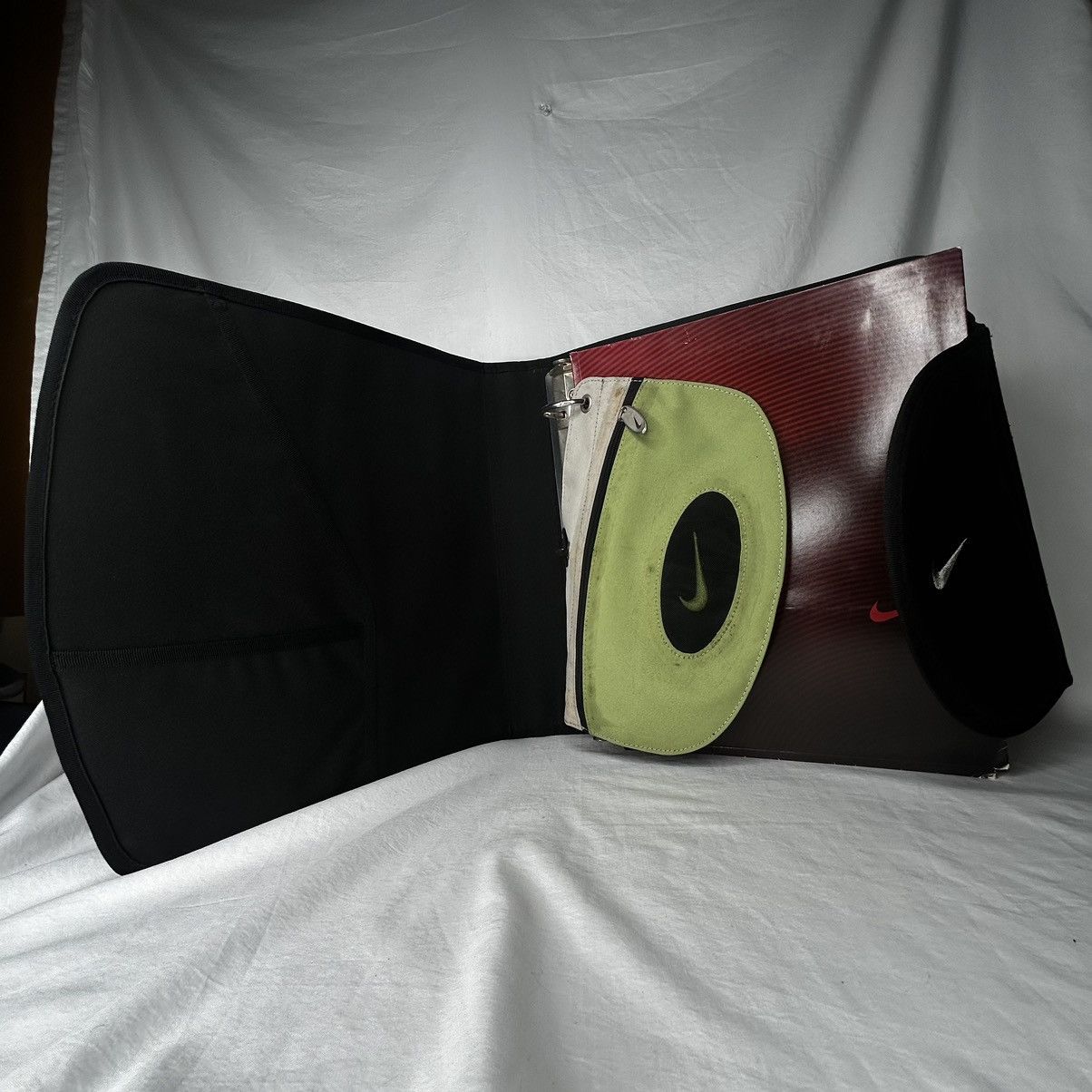 Nike Vintage 1996 Nike Mead Trapper Keeper Binder Black Organizer Size ONE SIZE - 3 Thumbnail