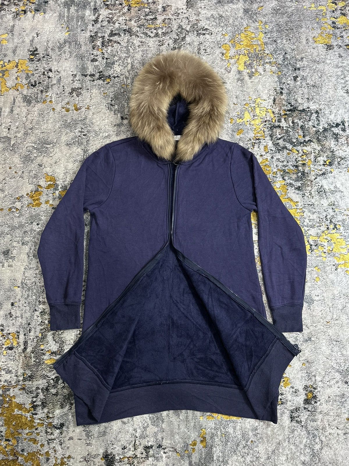 20471120 JAPANESE MILL FUR HOODIE ZIPPER LGB STYLE Size M / US 6-8 / IT 42-44 - 3 Thumbnail