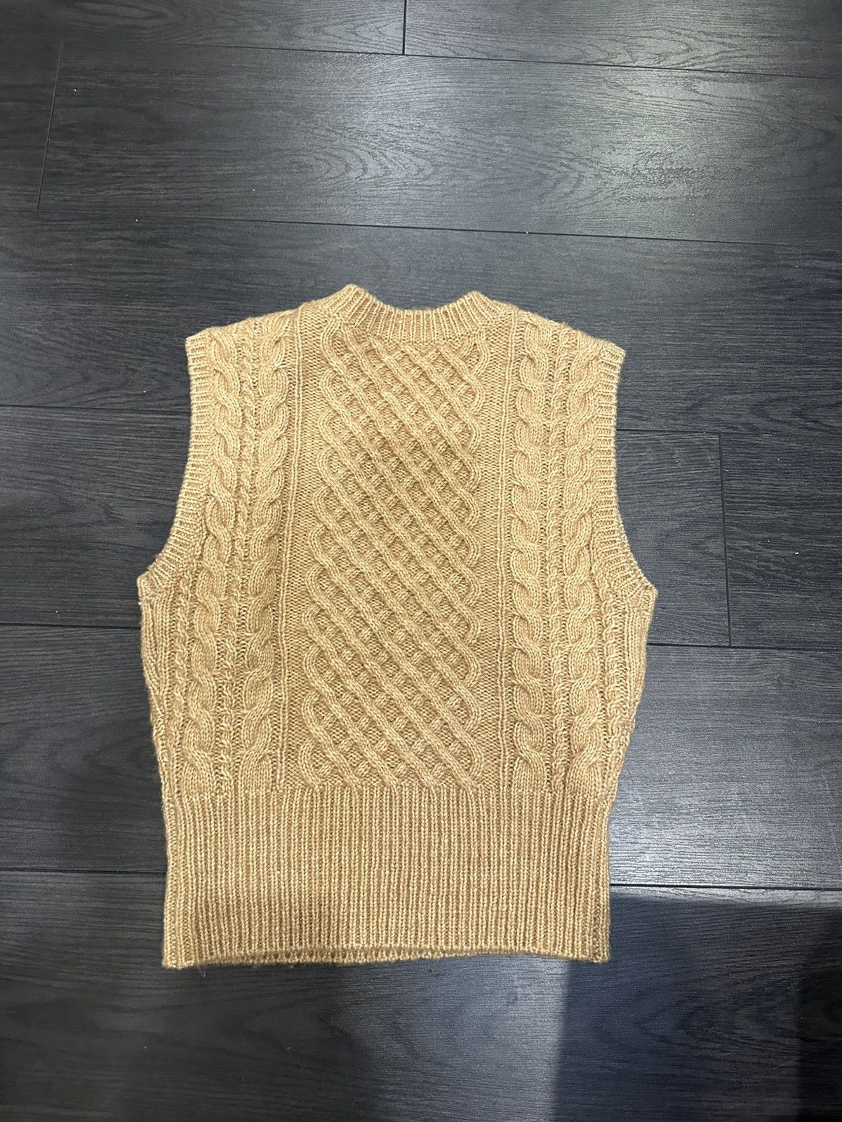 Rag & Bone Rag & Bone Carmel cableknit wool vest Size XXS / US 00 / IT 34 - 2 Thumbnail