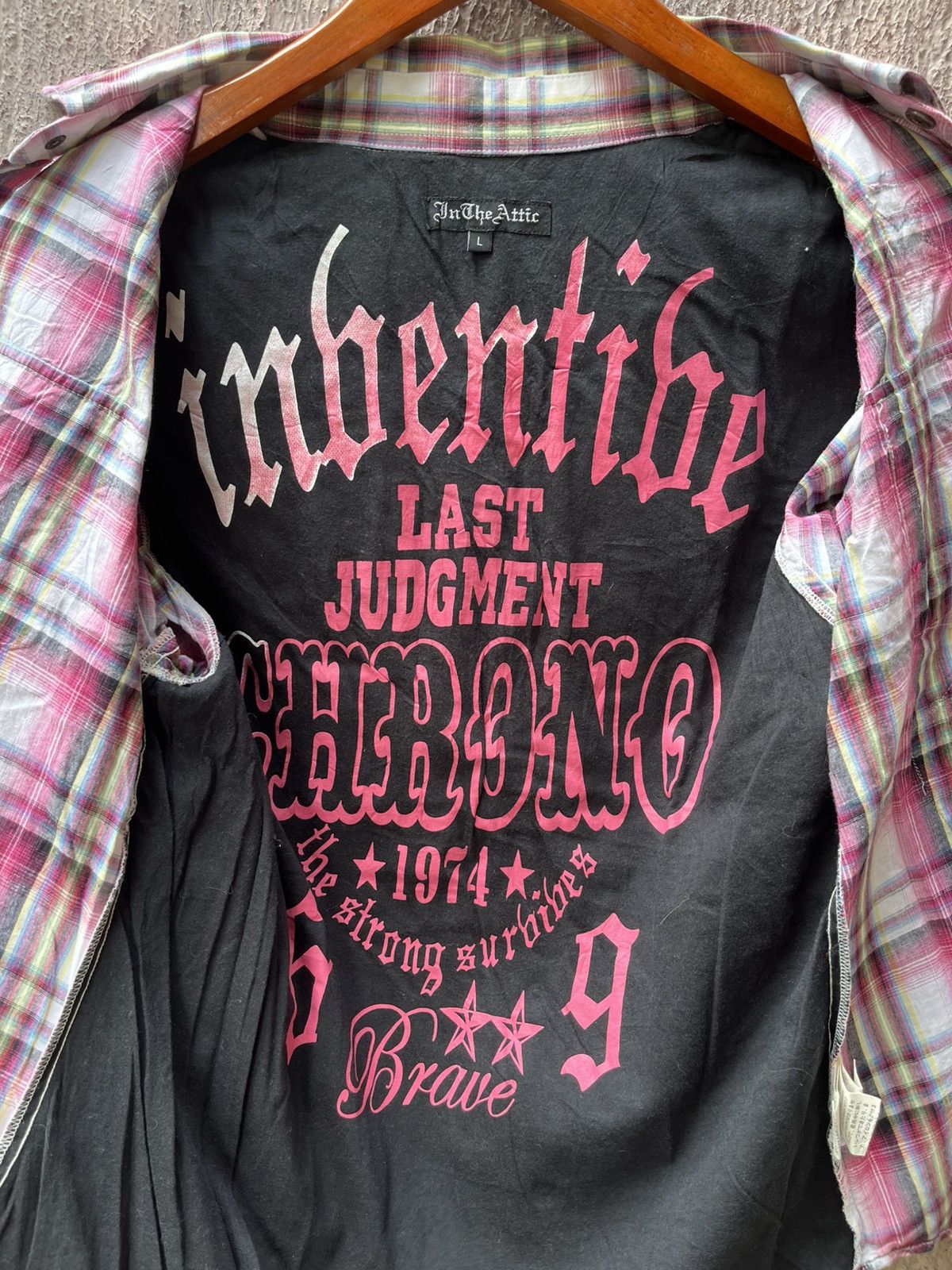 Japanese Brand In The attic Shirt Patch Size US L / EU 52-54 / 3 - 4 Thumbnail