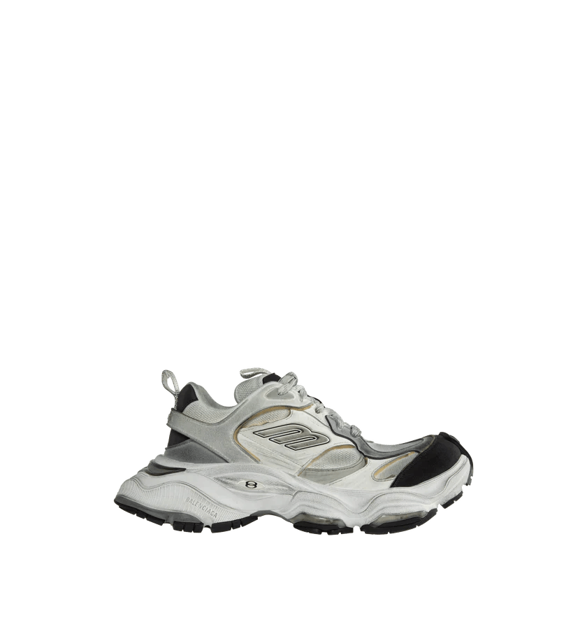 Balenciaga o1h1sh11224 Cargo Sneaker in White/Grey Size US 8 / EU 41 - 1 Thumbnail