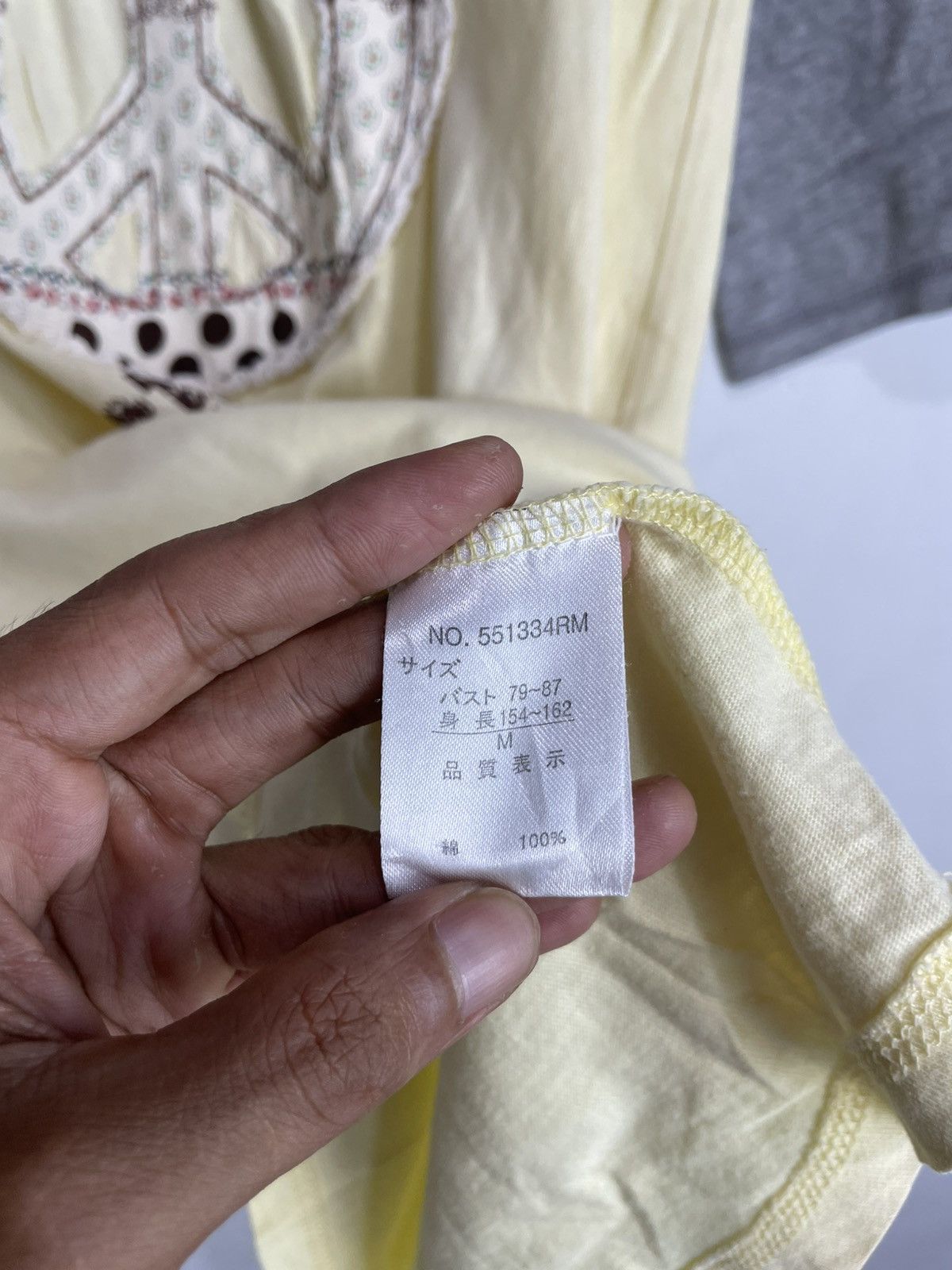 Hysteric Glamour Japanese Clef de sol Longsleeve Y2k poem frontier spirit Size M / US 6-8 / IT 42-44 - 6 Thumbnail