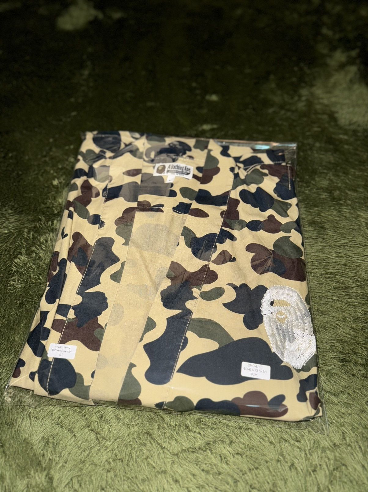 Bape [L] BAPE 1st Camo Kimono Shirt Jacket Size US L / EU 52-54 / 3 - 14 Thumbnail