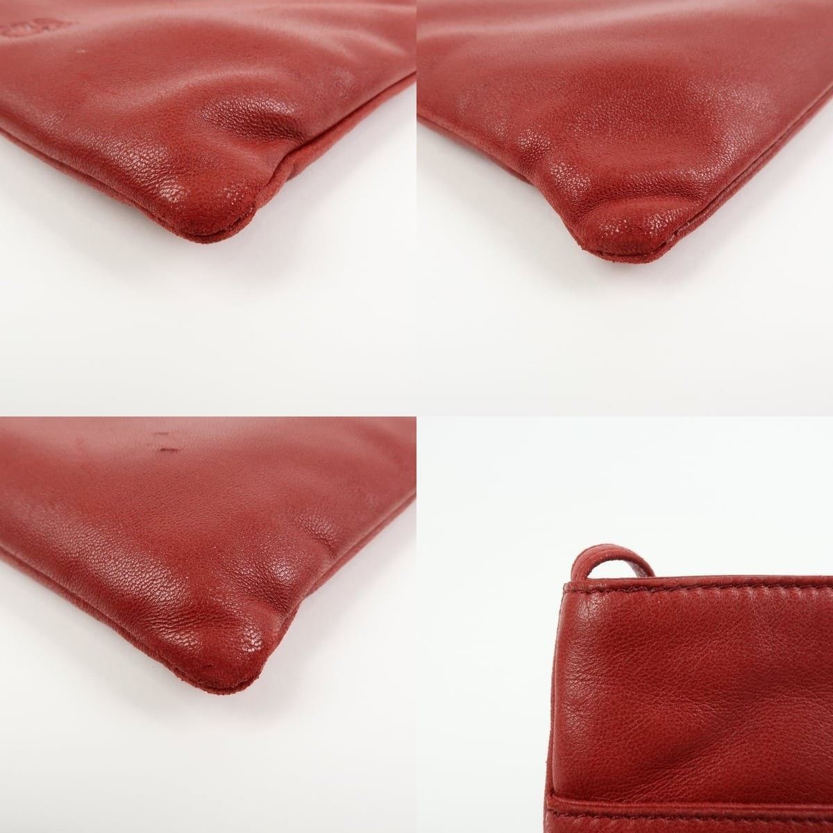 Loewe Loewe Anagram Nappa Leather Crossbody Bag Red Size ONE SIZE - 5 Thumbnail