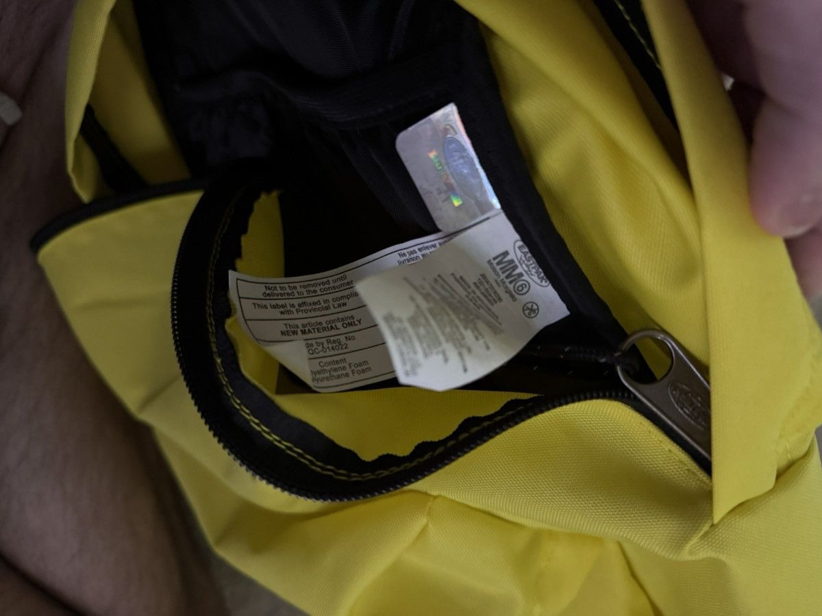 Eastpak × Maison Margiela MM6 Maison Margiela Dripping backpack yellow Size ONE SIZE - 4 Thumbnail