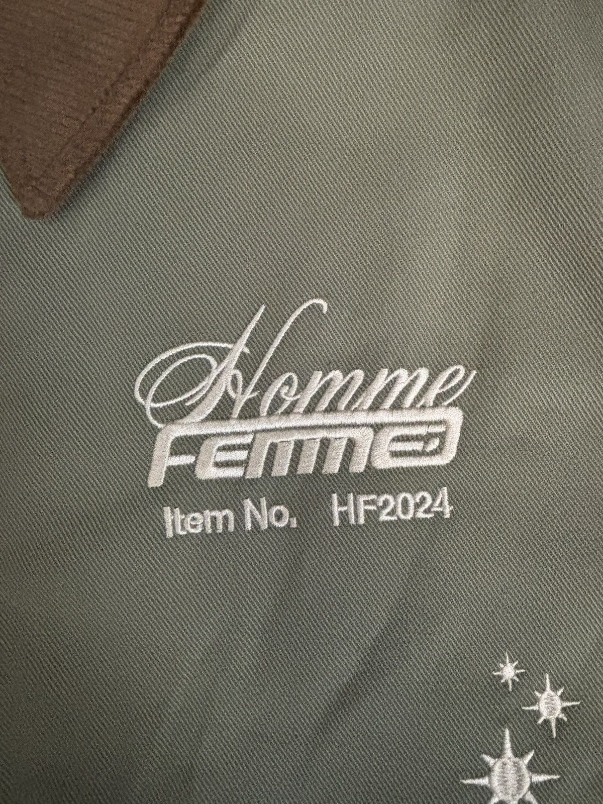 Homme + Femme La Homme Femme Evolution Work Jacket Green Size US M / EU 48-50 / 2 - 5 Thumbnail