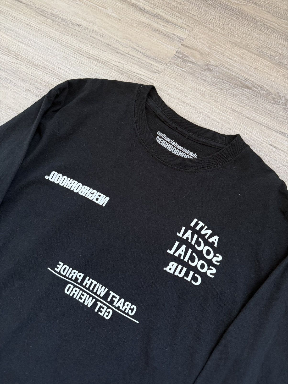 Anti Social Social Club ASSC x Neighborhood AW05 Long Sleeve Size US M / EU 48-50 / 2 - 3 Thumbnail
