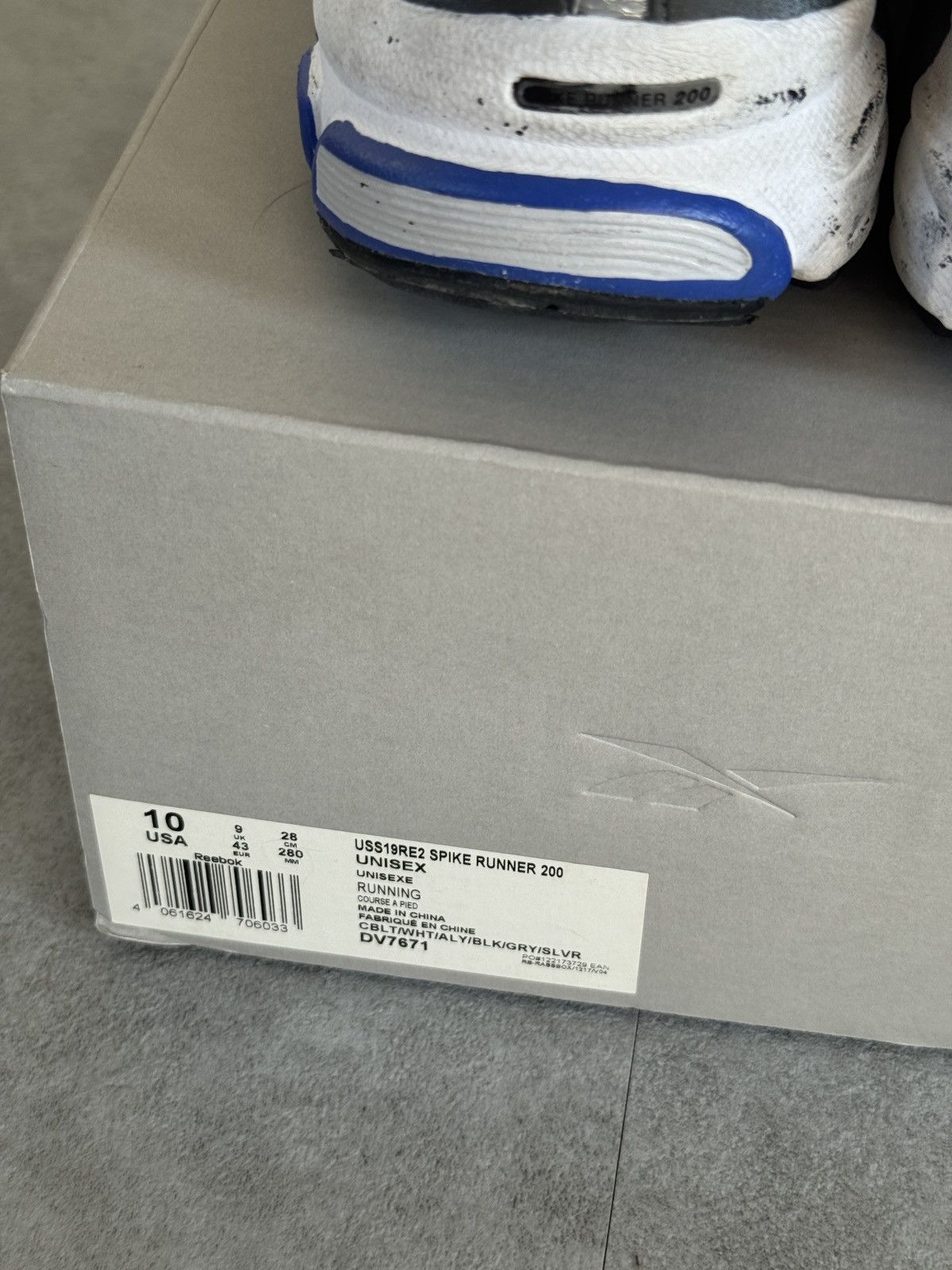 Vetements *RARE* DEMNA VETEMENTS X REEBOK SPIKE RUNNER 200 SNEAKERS Size US 10 / EU 43 - 8 Thumbnail