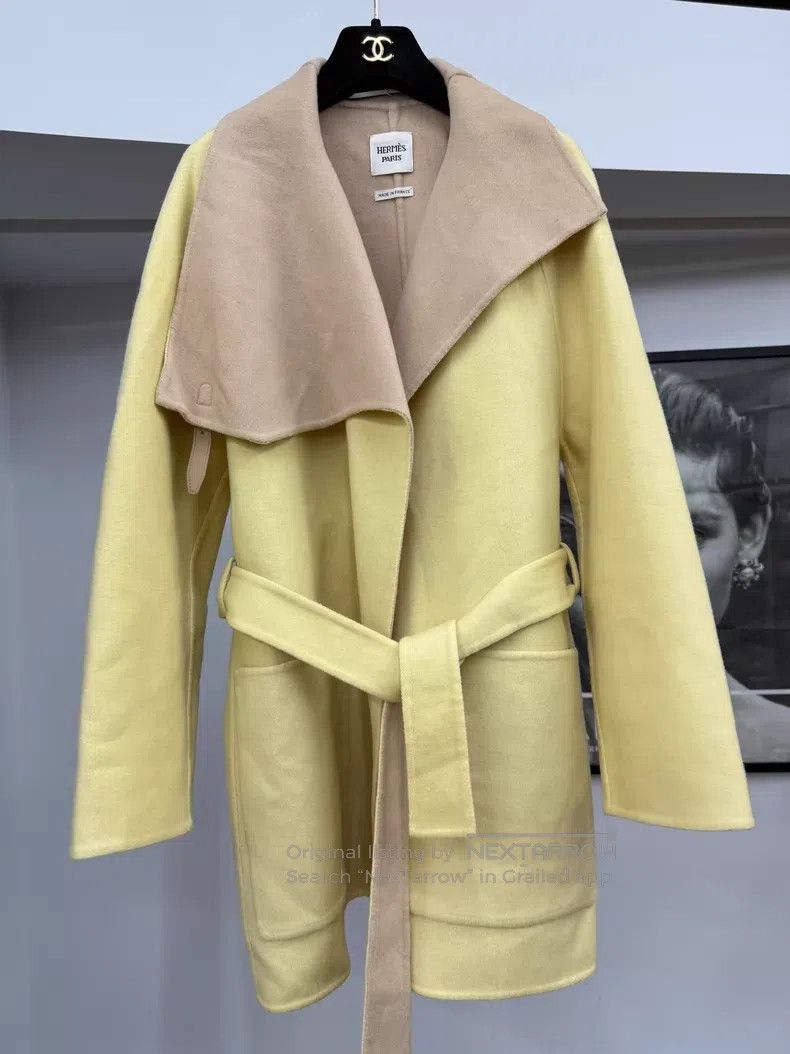 Hermes Hermes Spring/Summer 2025 Baby Yellow and Multicolored Cas Size XS / US 0-2 / IT 36-38 - 1 Thumbnail