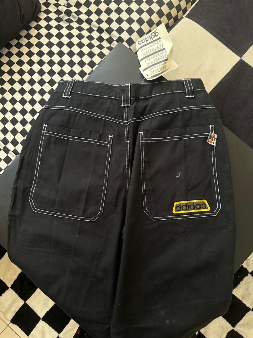 Adidas × Vintage VINTAGE ADIDAS DOUBLE KNEE PANTS NOS Size US 30 / EU 46 - 2 Thumbnail