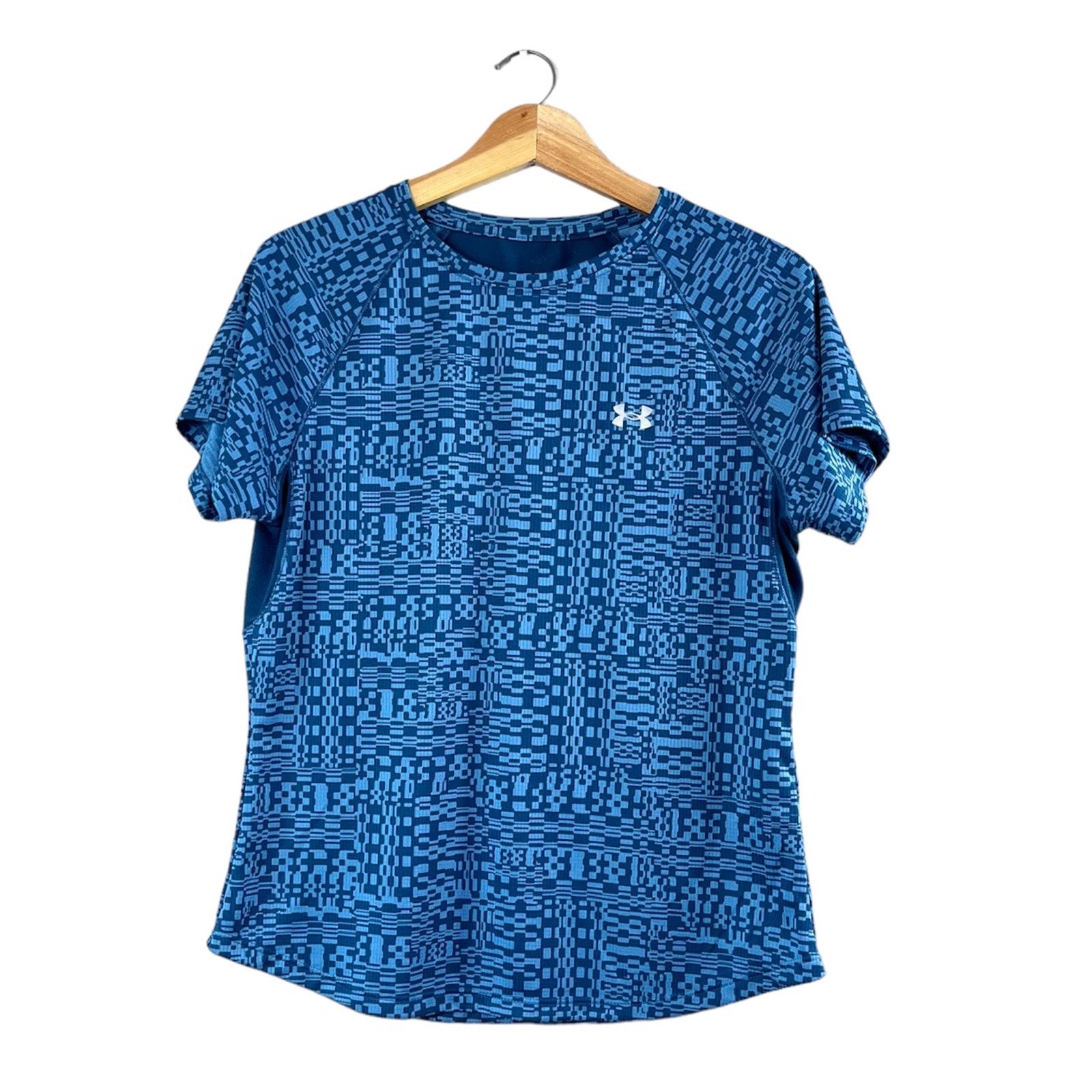 Under Armour Women's Blue Under Armour T-Shirt L Size L / US 10 / IT 46 - 1 Thumbnail