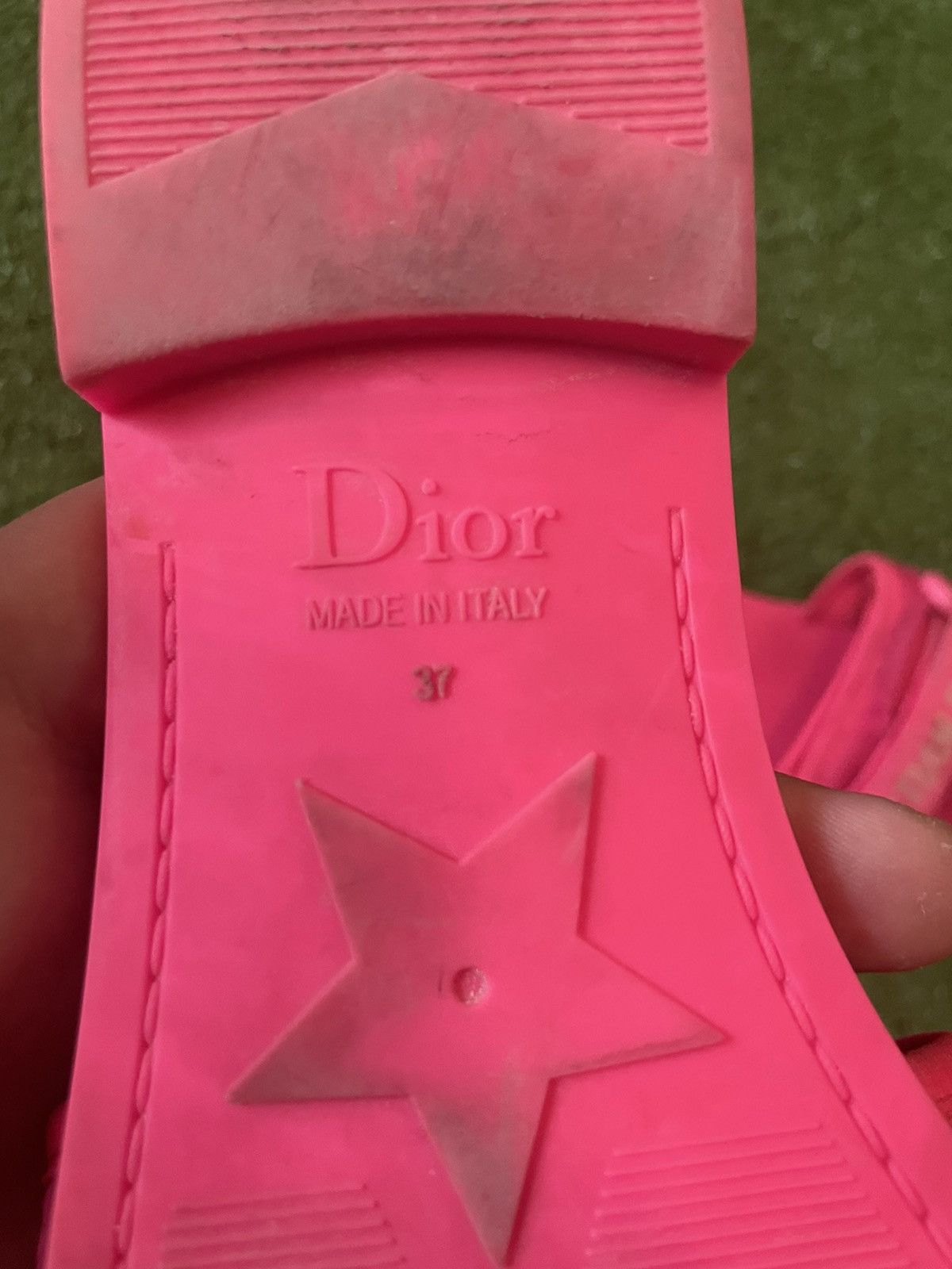 Dior Christian Dior woman’s rubber sandals Size US 7 / IT 37 - 3 Thumbnail