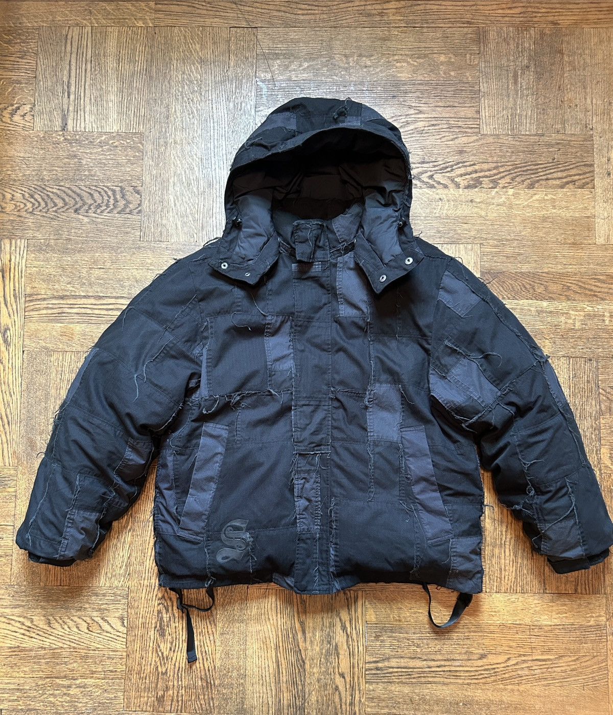 Junya Watanabe × Supreme 1/1 SAMPLE Junya Watanabe Patchwork Puffer ...