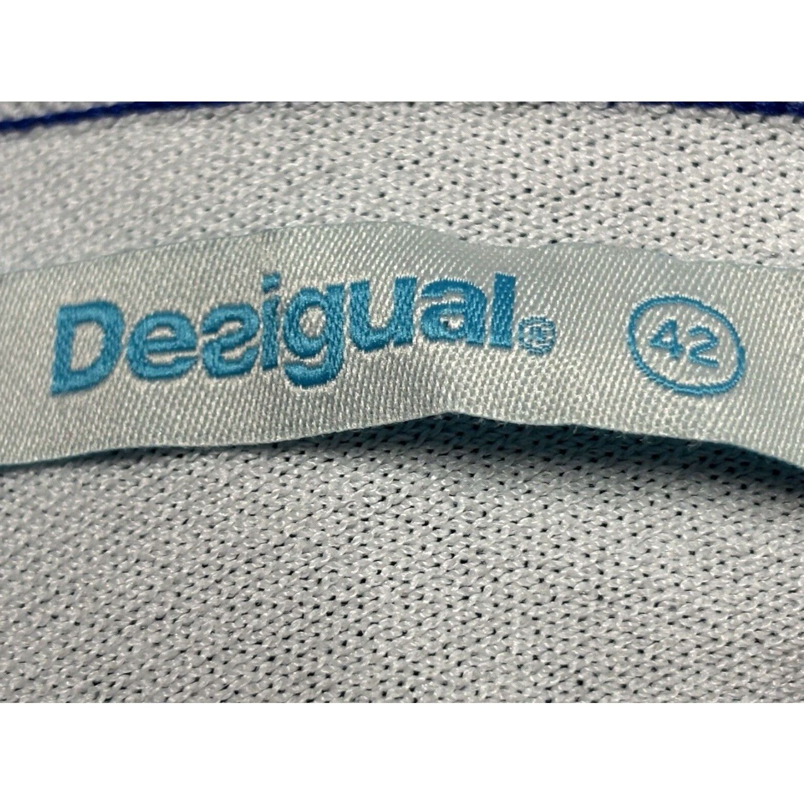 Desigual Desigual Floral Elephant Maxi Dress Blue Multicolored Sleeveless UK 12 EU 40 Womens Summer Size XL / US 12-14 / IT 48-50 - 8 Thumbnail