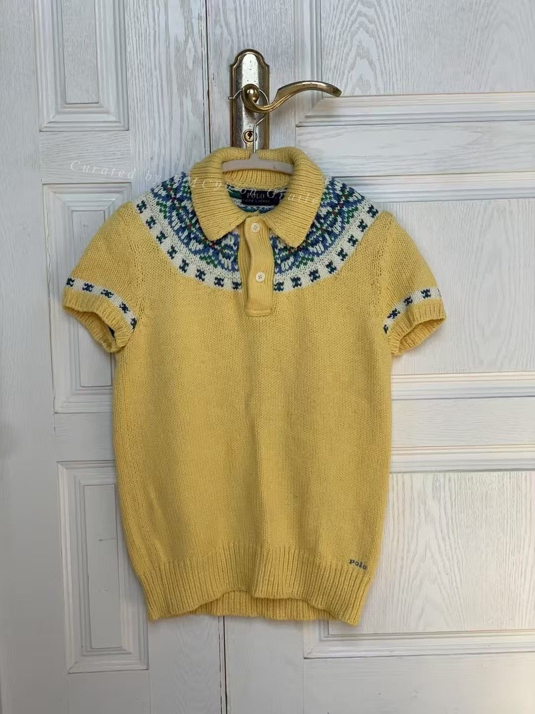 Polo Ralph Lauren Polo Ralph Lauren Jacquard Knit Sweater Size S / US 4 / IT 40 - 1 Thumbnail