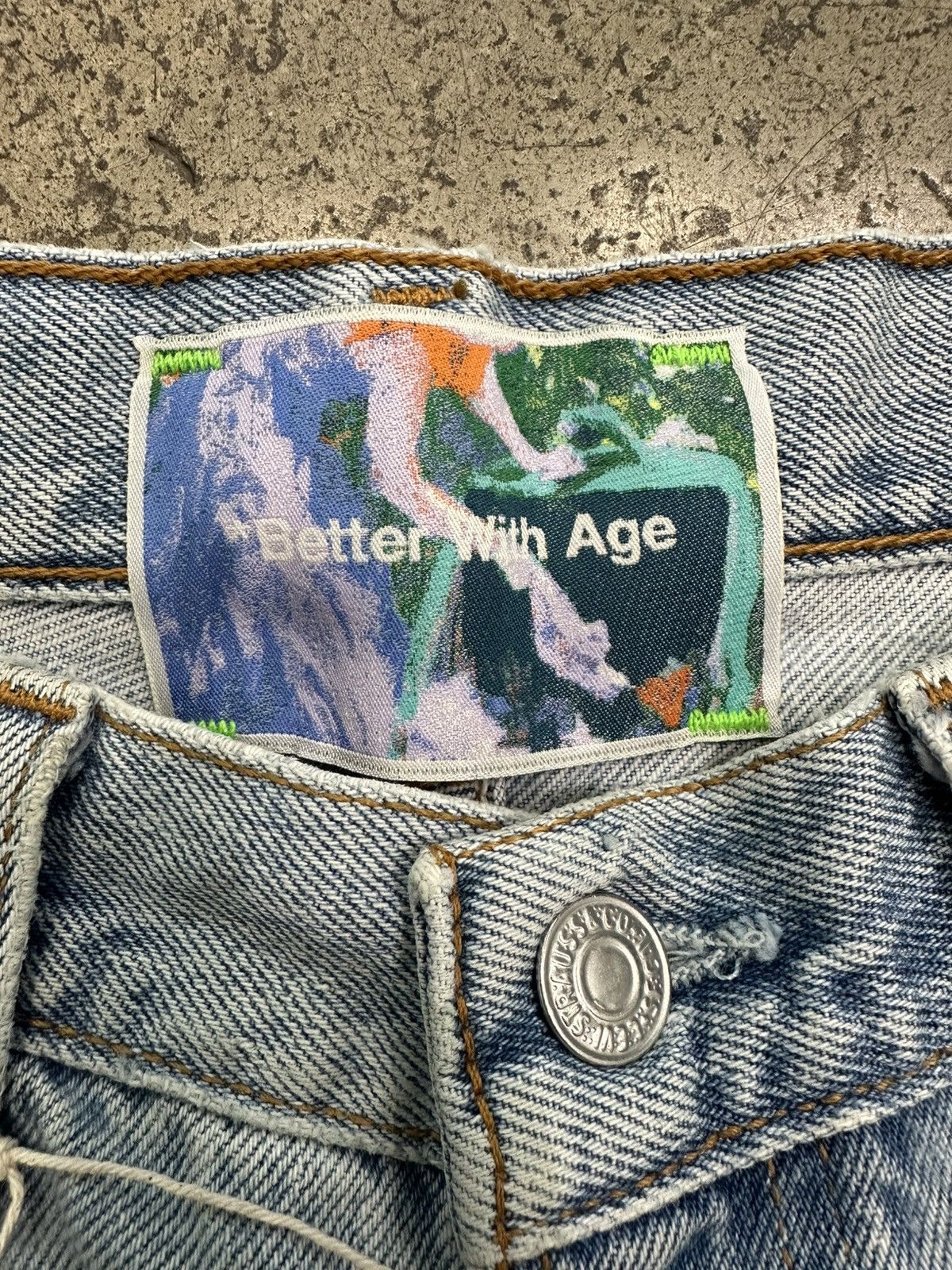 Better With Age BETTER WITH AGE - Campaign Triple Wide Denim Short Indigo Size US 34 / EU 50 - 3 Thumbnail