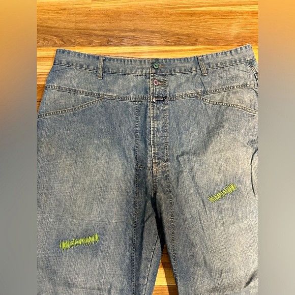 Marithe + Francois Girbaud Vintage 90s Marithe Francois Girbaud Baggy Wide Leg Jeans Size US 42 / EU 58 - 2 Thumbnail