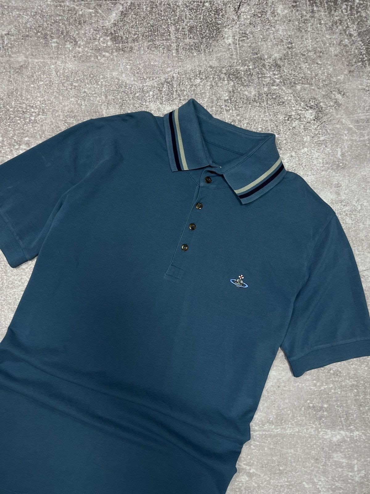 Vivienne Westwood Vivienne Westwood T-Shirt Polo Mini Logo Size US XL / EU 56 / 4 - 2 Thumbnail