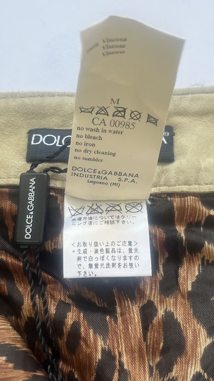 Dolce & Gabbana Dolce & Gabbana Mini Skirt Size 26" / US 2 / IT 38 - 10 Thumbnail