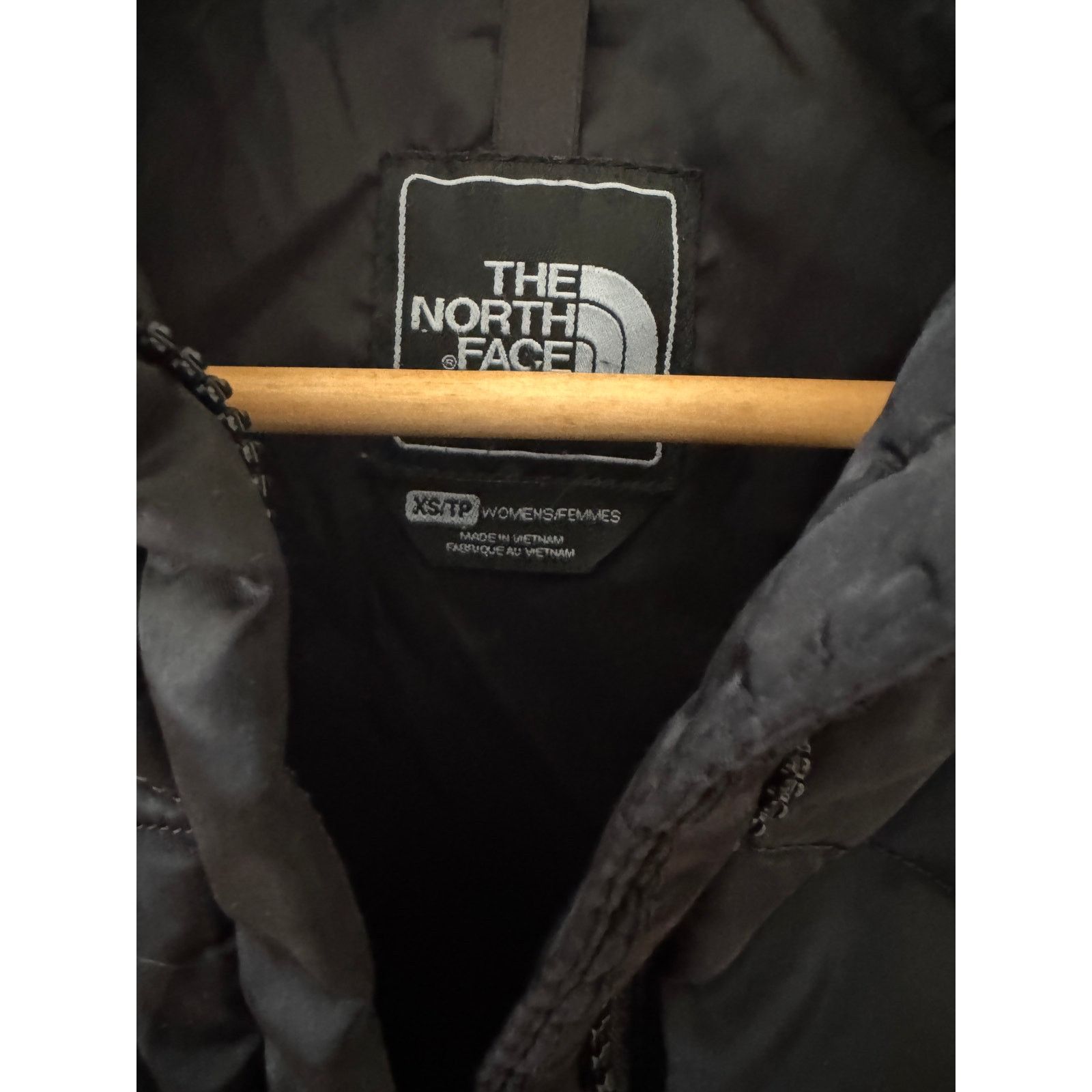The North Face The North Face 550 Black Puffer Quilted Vest Ladies XS Size US XS / EU 42 / 0 - 3 Thumbnail