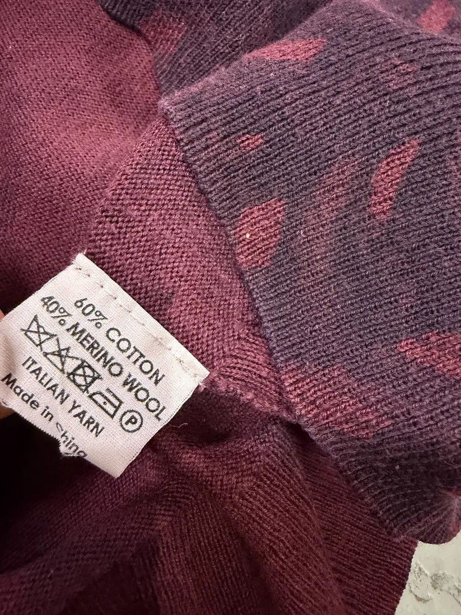 Dries Van Noten Dries Van Noten Red Bordeaux Contemporary Sweater Size US M / EU 48-50 / 2 - 8 Thumbnail