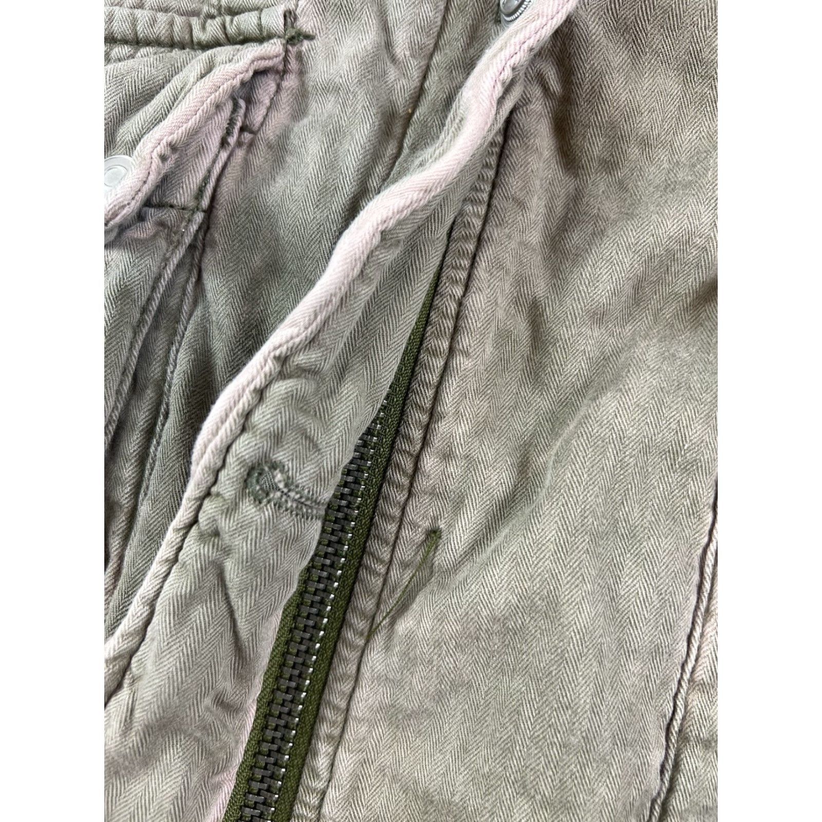 Free People Free People Military Surplus Utility Green Jacket Size Large Not Your Brothers Size L / US 10 / IT 46 - 4 Thumbnail